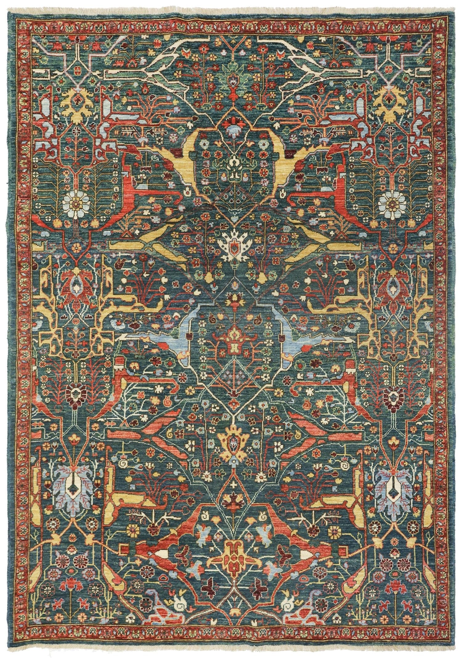 Arabesque Handwoven Tribal Rug