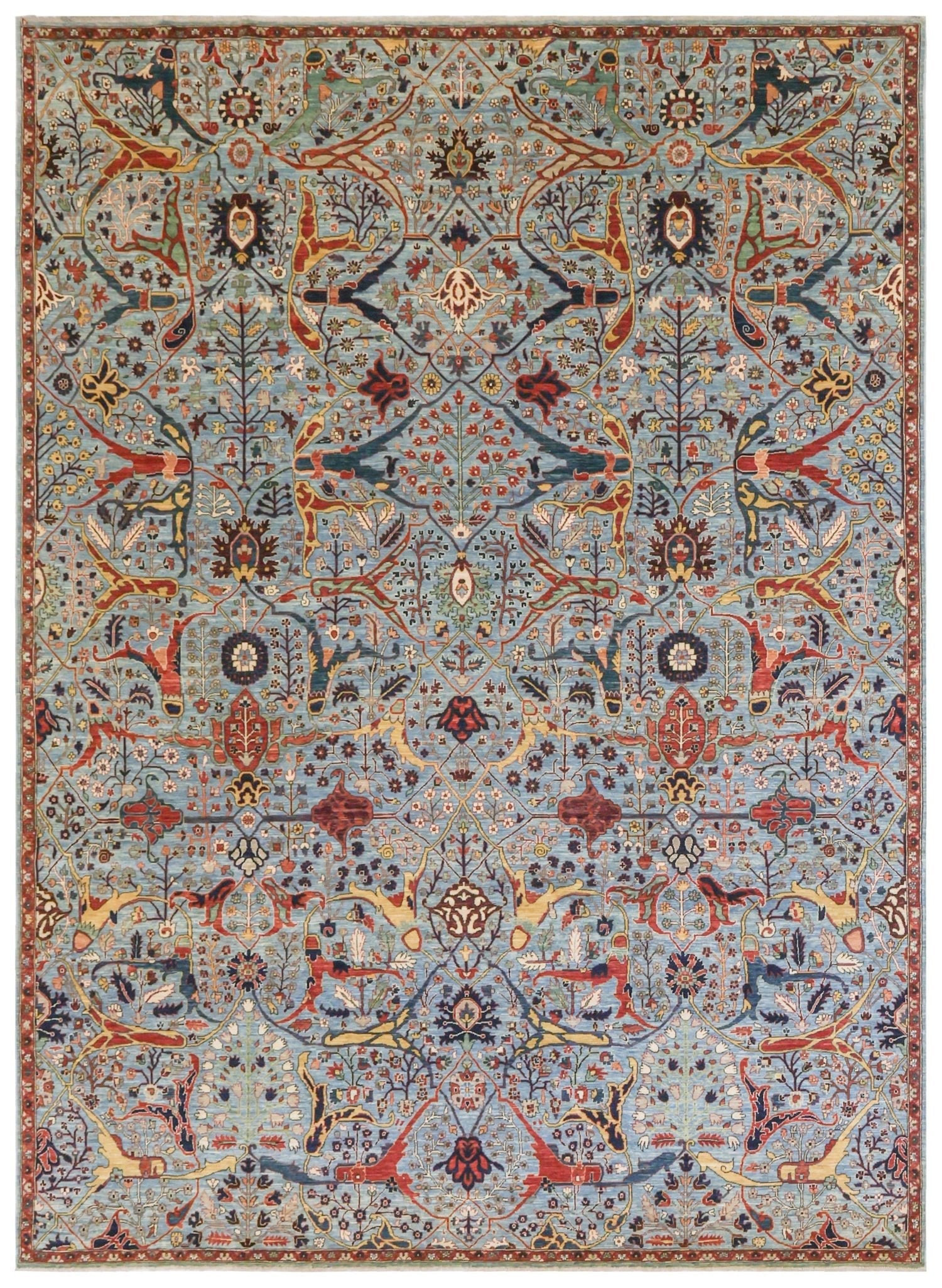 Arabesque Handwoven Tribal Rug