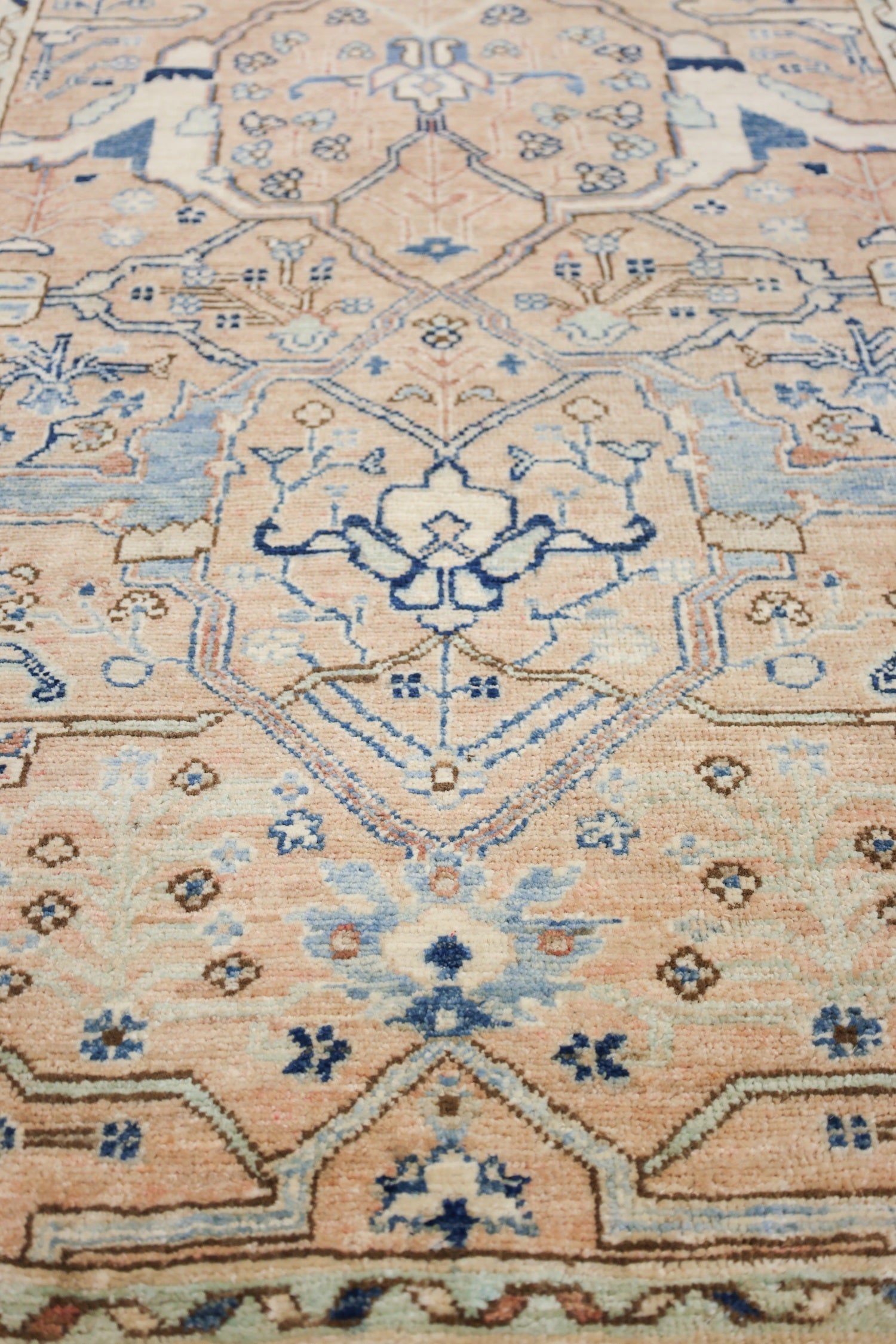 Arabesque Handwoven Tribal Rug, J75633