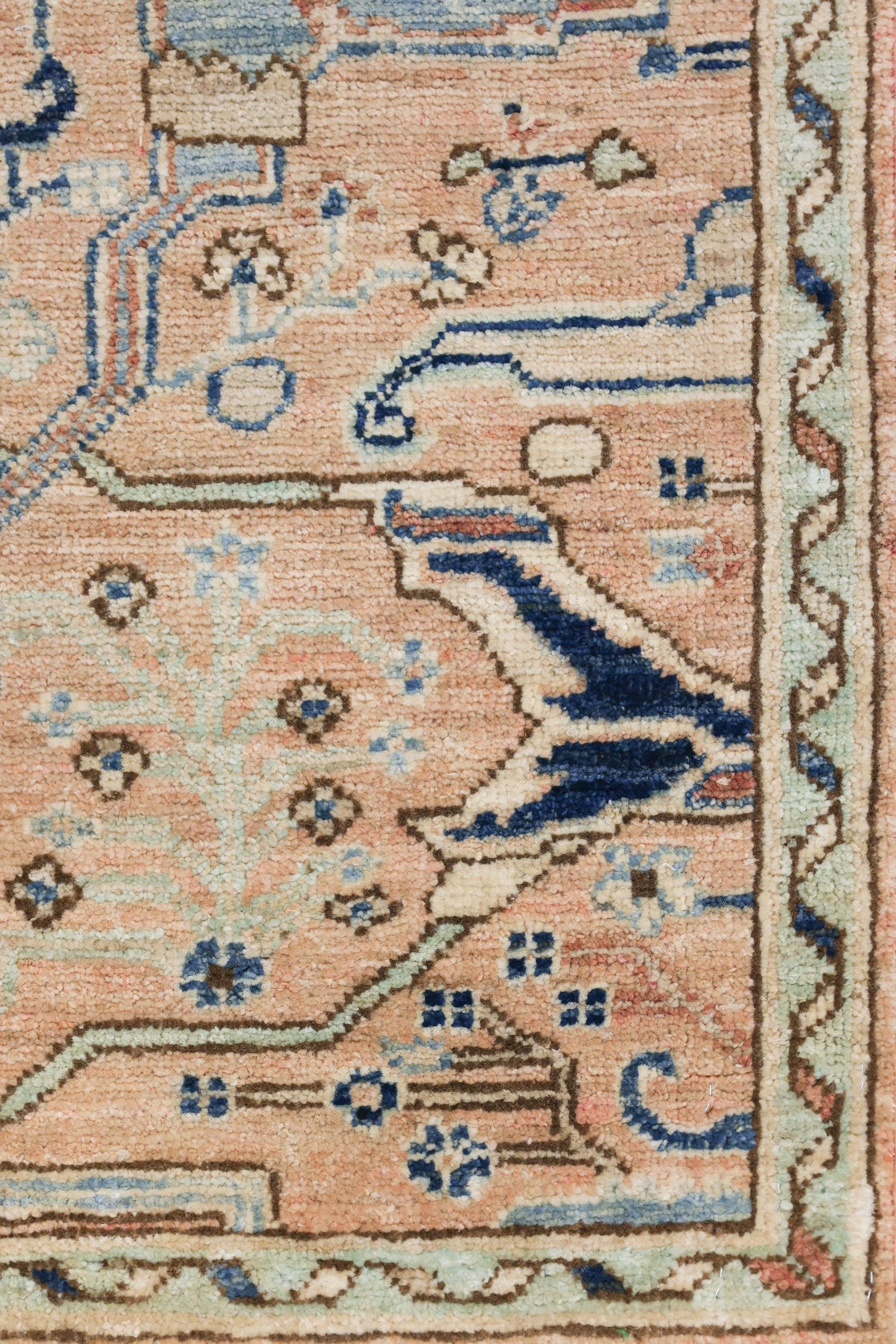 Arabesque Handwoven Tribal Rug, J75633