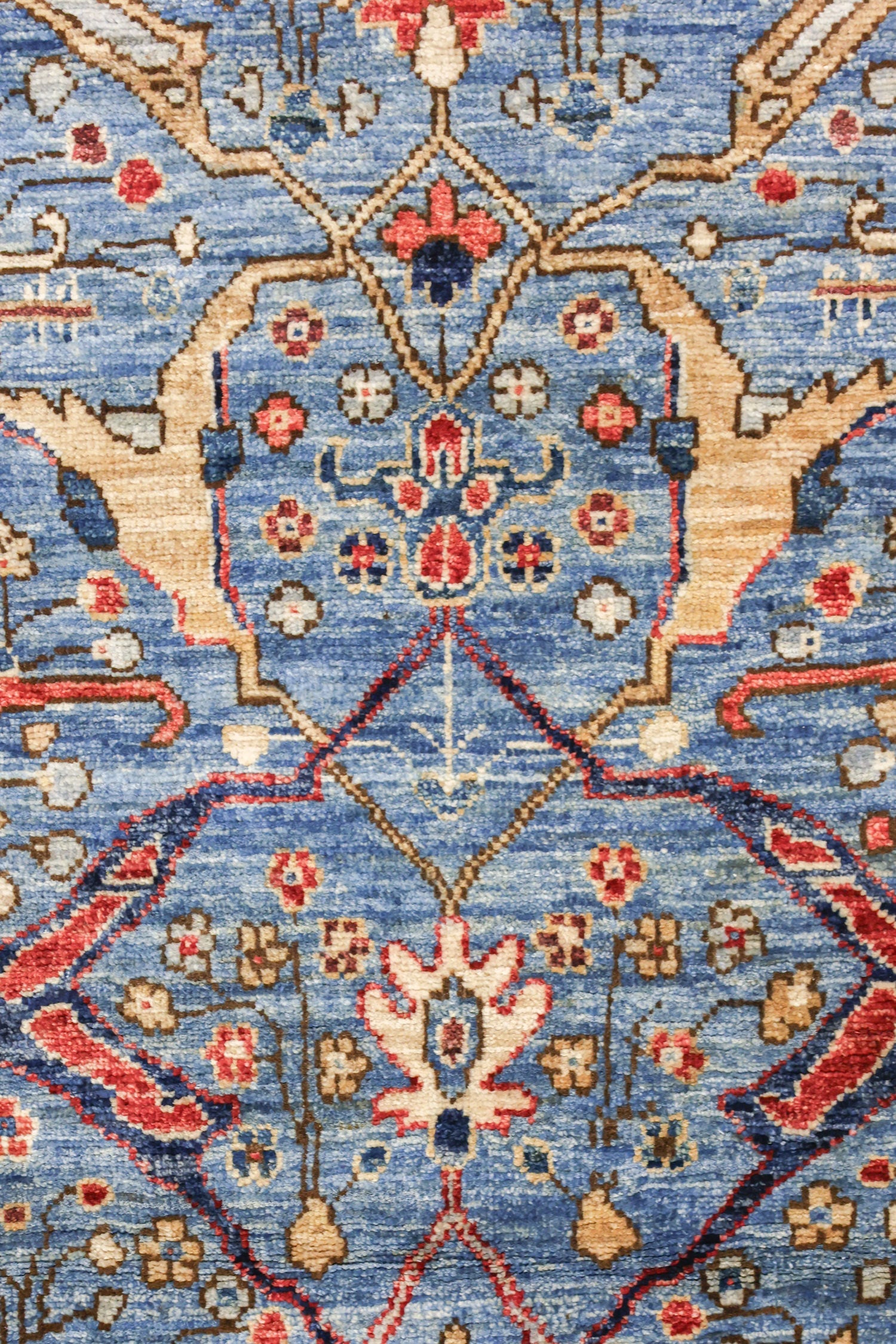 Arabesque Handwoven Tribal Rug, J76964