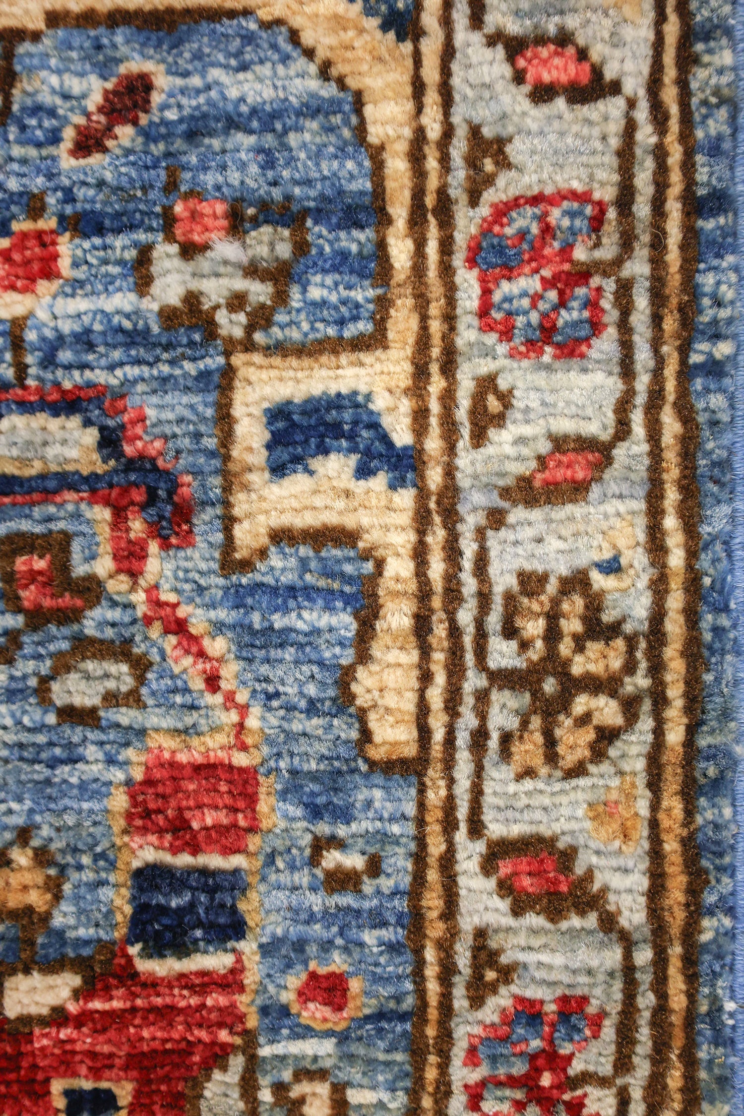 Arabesque Handwoven Tribal Rug, J76964