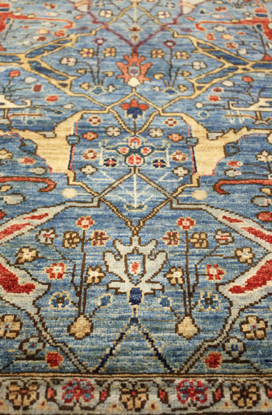 Arabesque Handwoven Tribal Rug, J76965