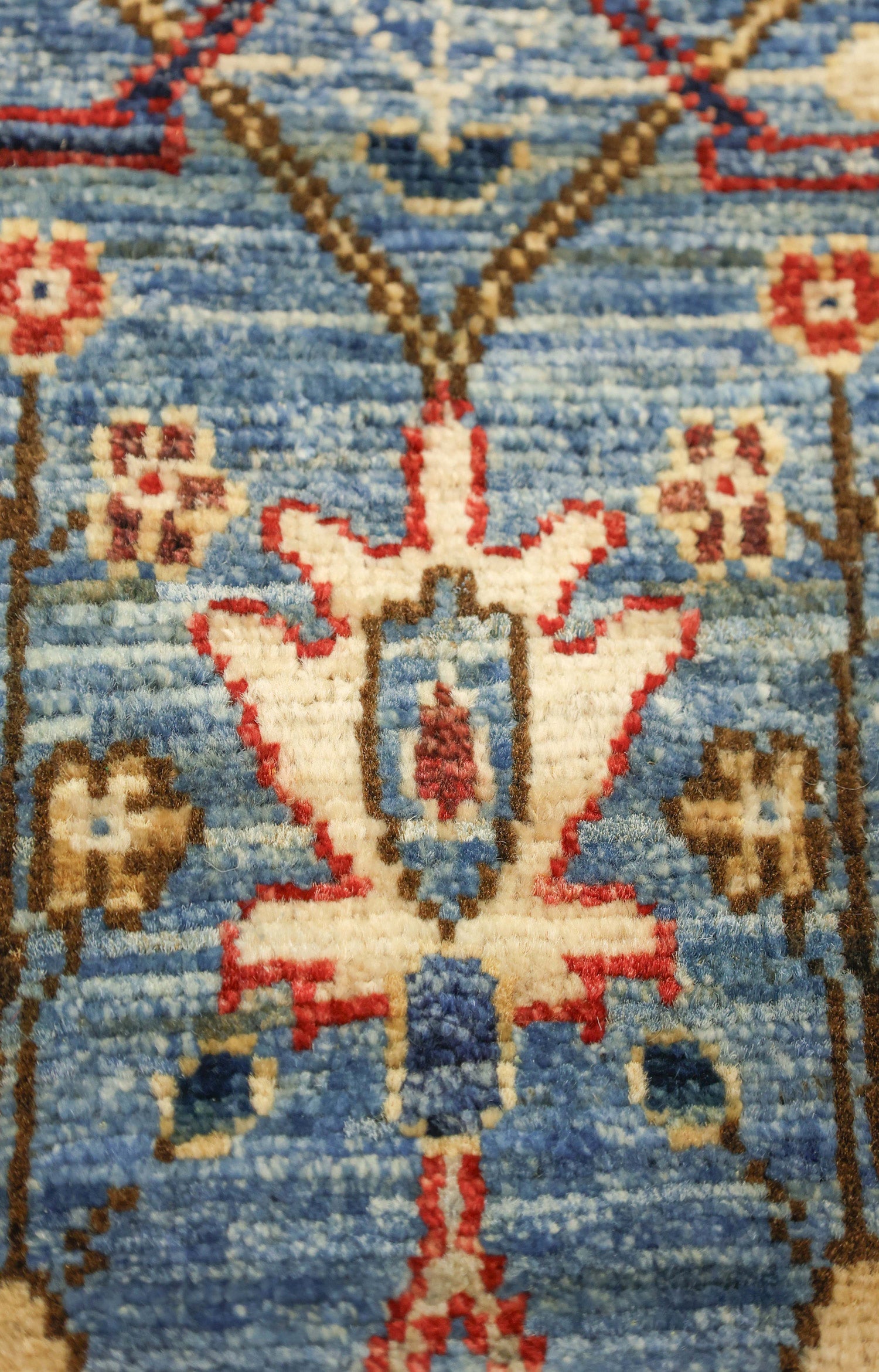 Arabesque Handwoven Tribal Rug, J76965