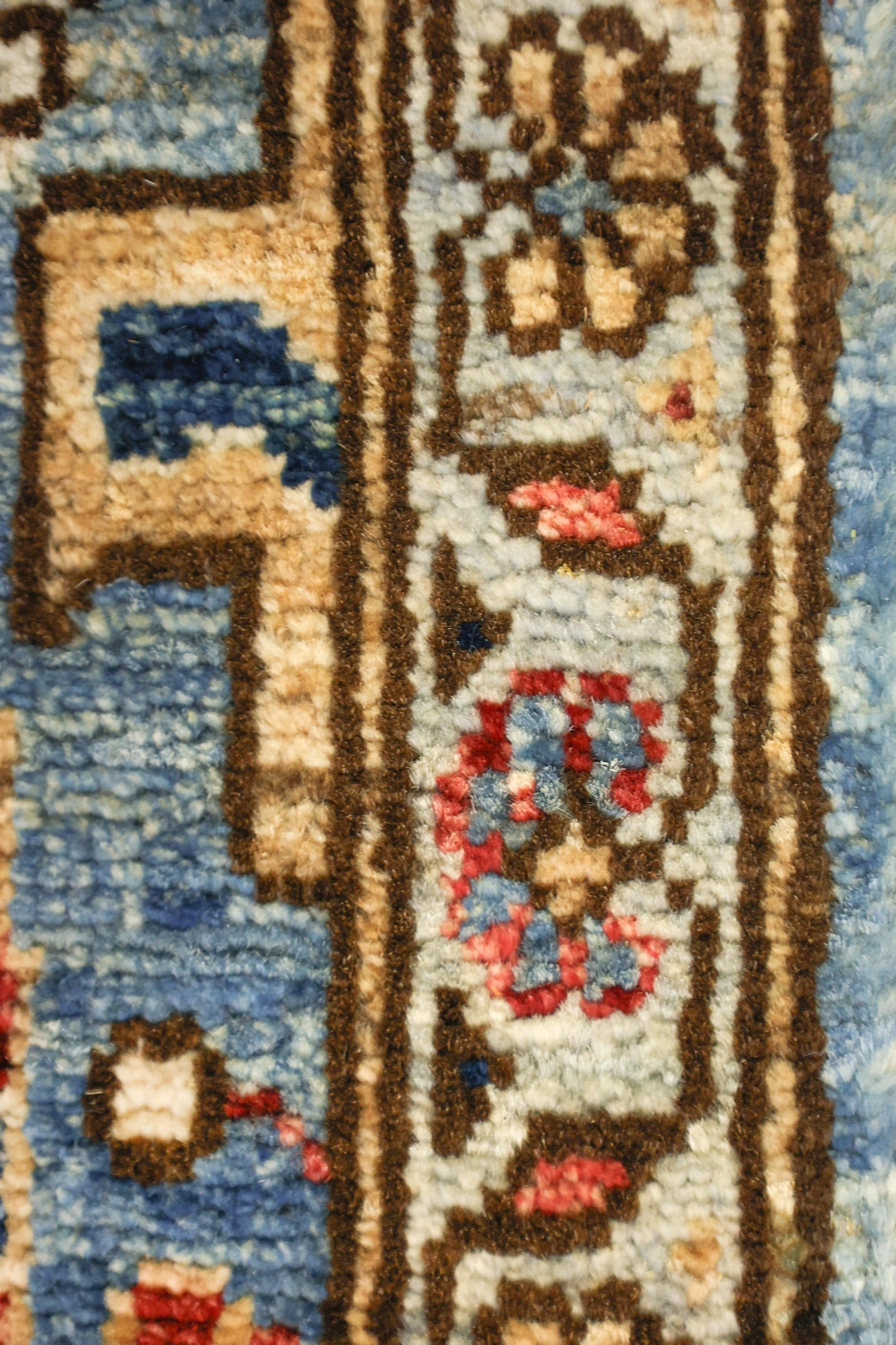 Arabesque Handwoven Tribal Rug, J76965