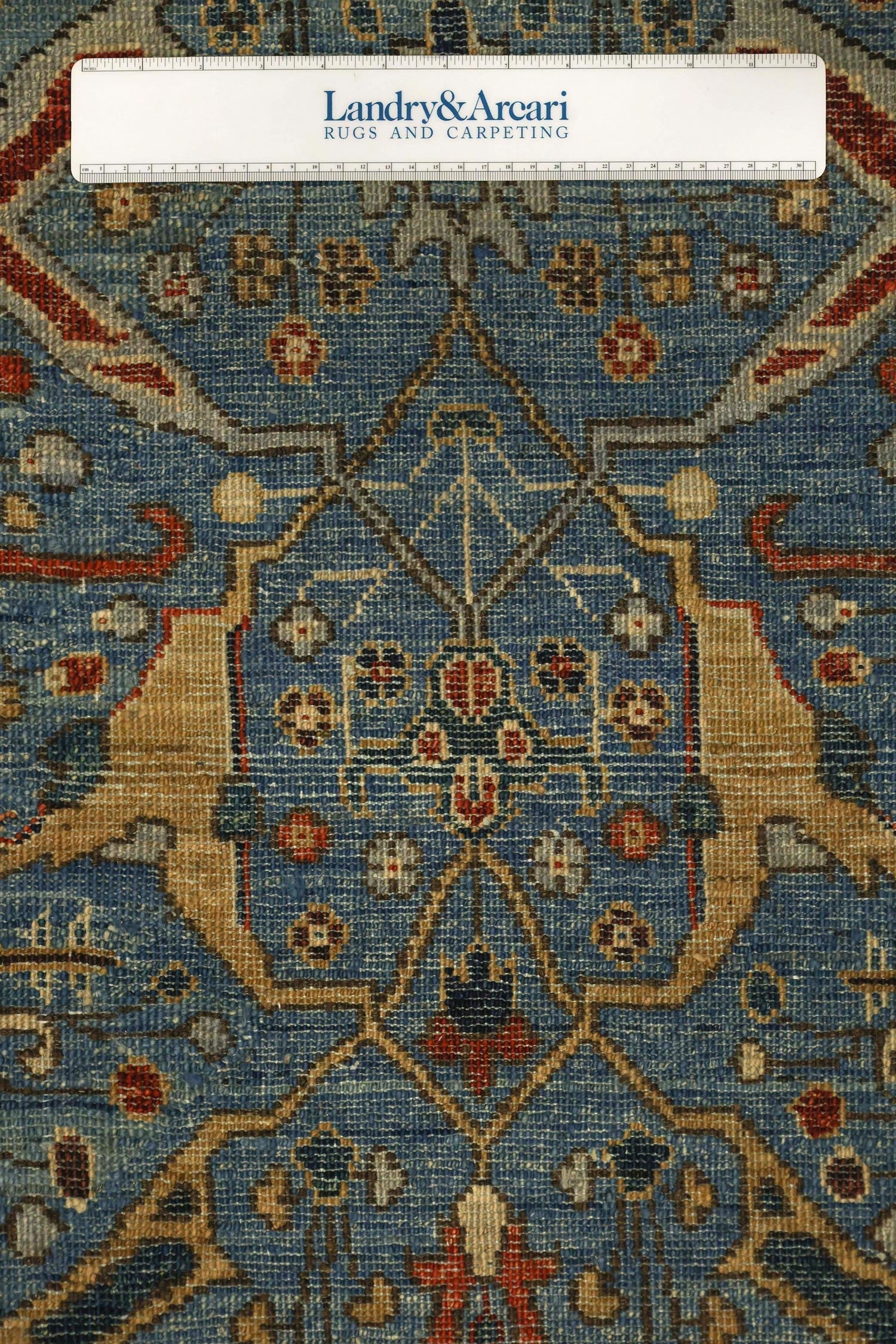 Arabesque Handwoven Tribal Rug, J76965