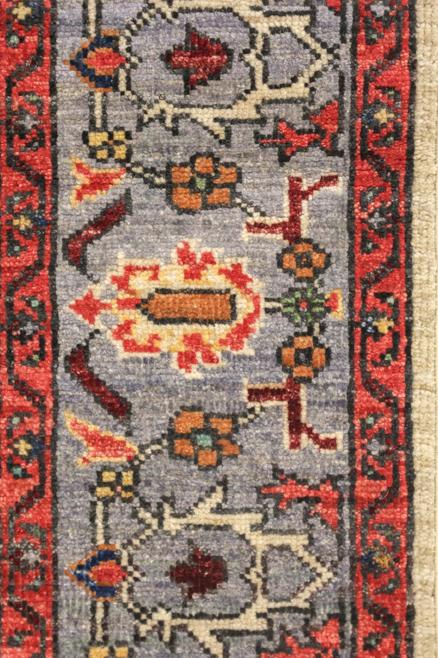 Arabesque Handwoven Tribal Rug, J76981