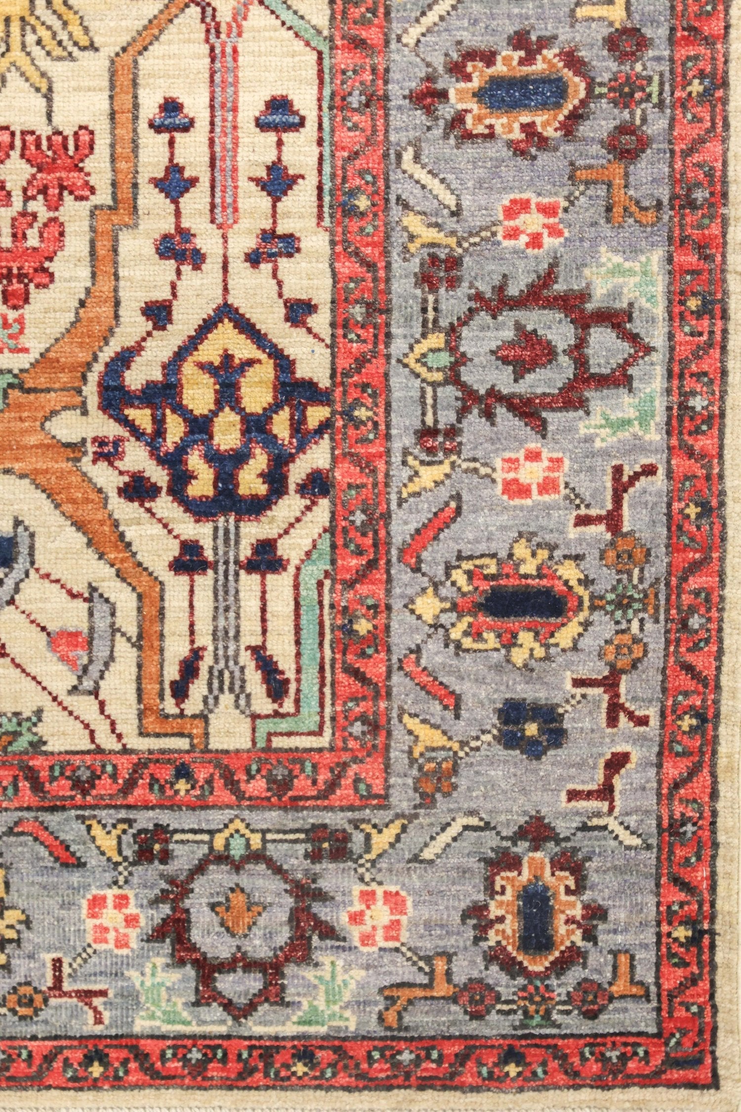 Arabesque Handwoven Tribal Rug, J76981