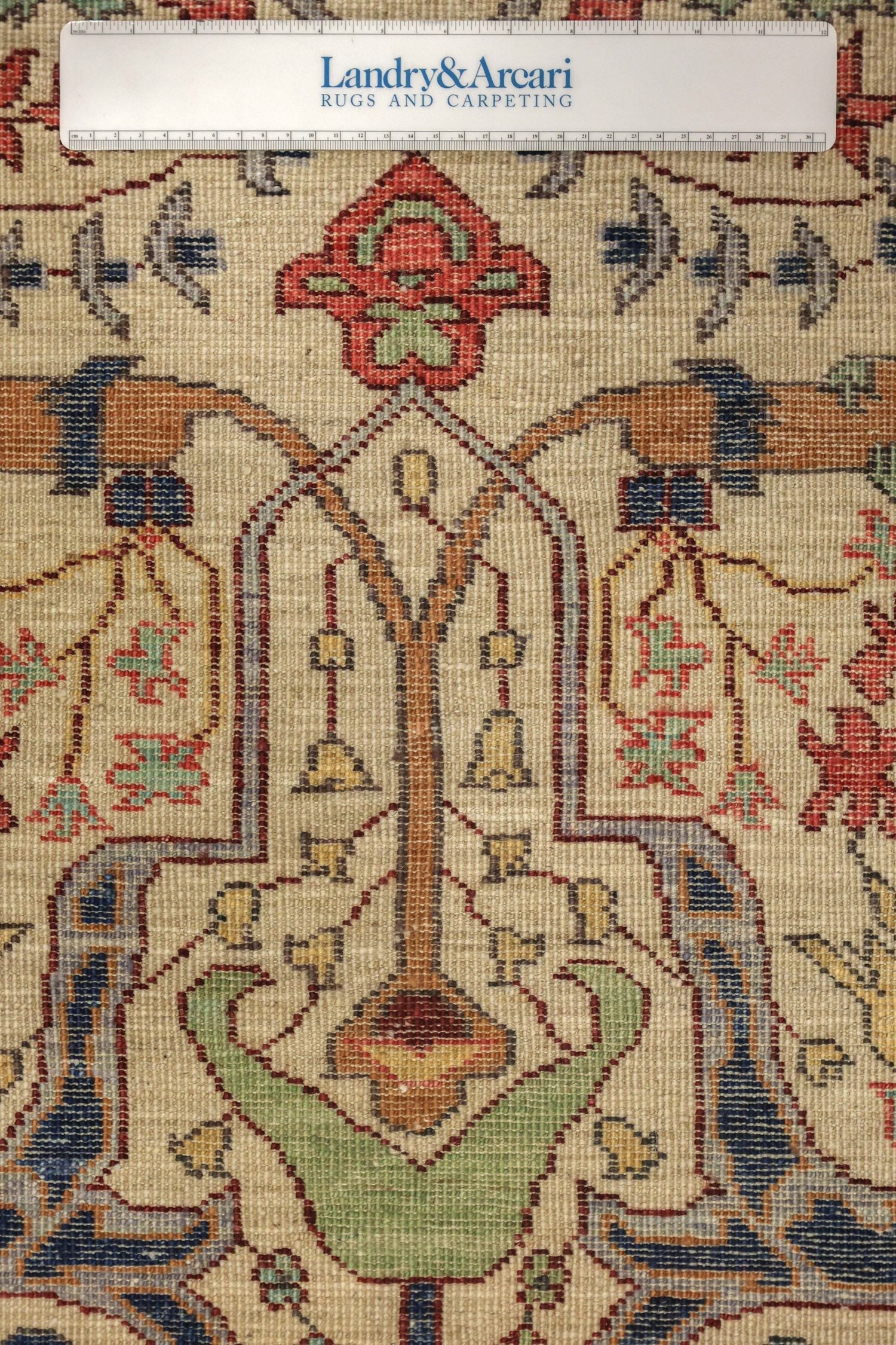 Arabesque Handwoven Tribal Rug, J76981