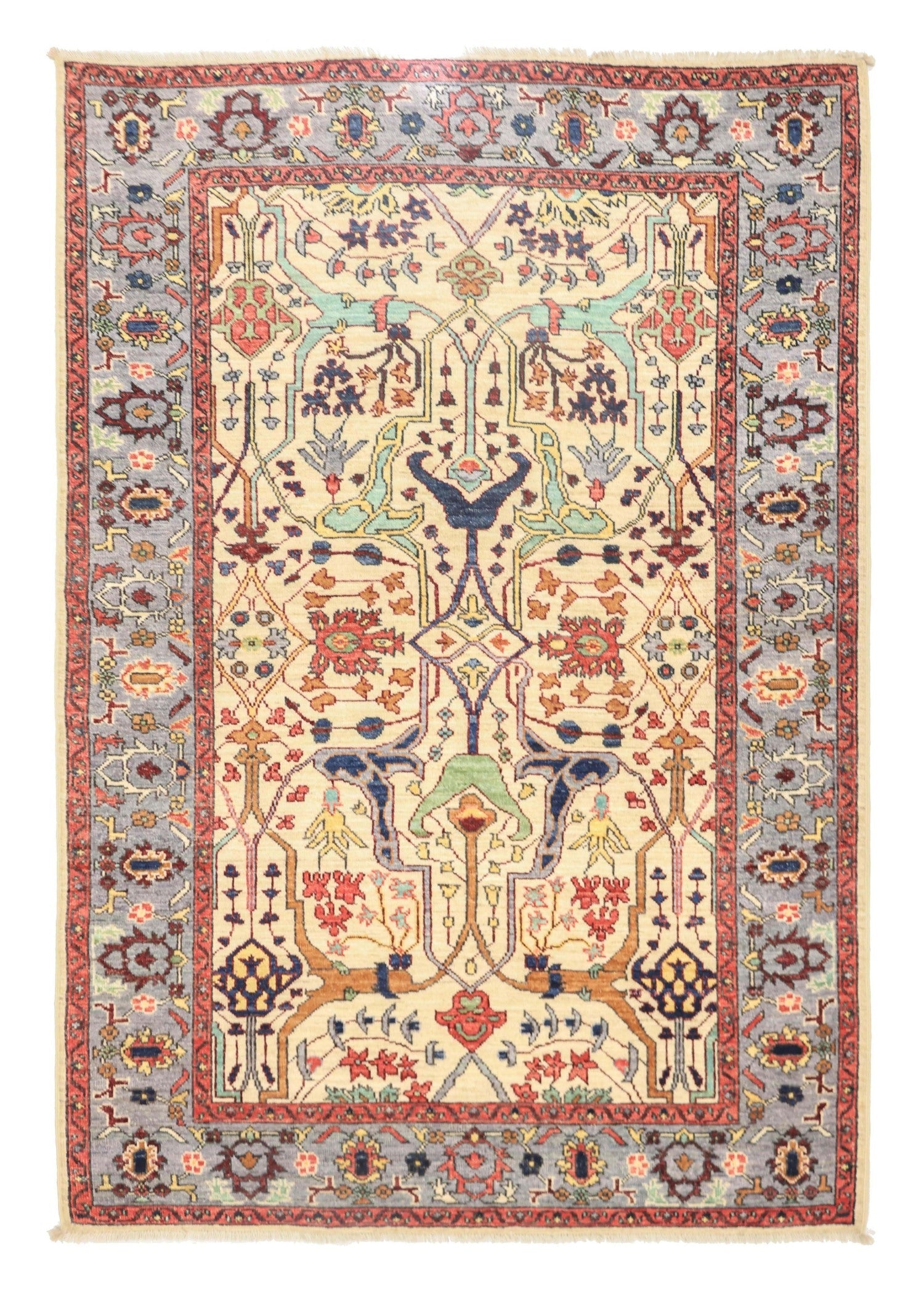 Arabesque Handwoven Tribal Rug