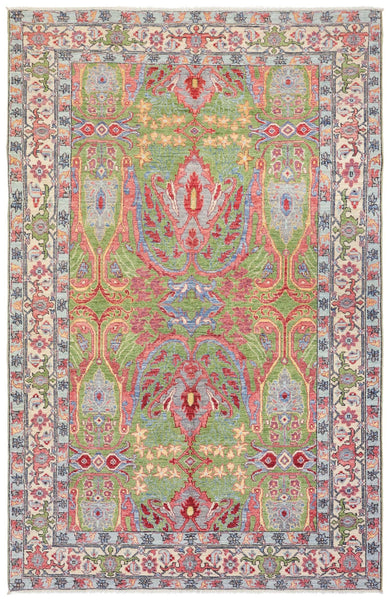 Arabesque Bijar Handwoven Tribal Rug