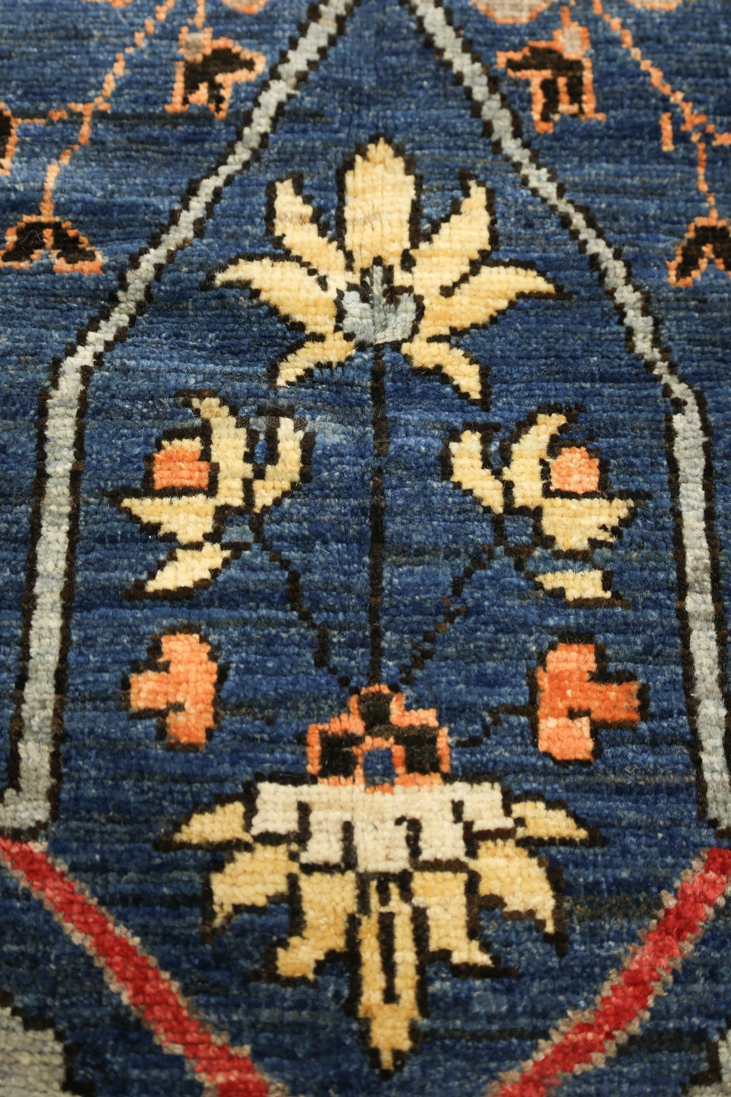 Arabesque Bijar Handwoven Tribal Rug, J74793