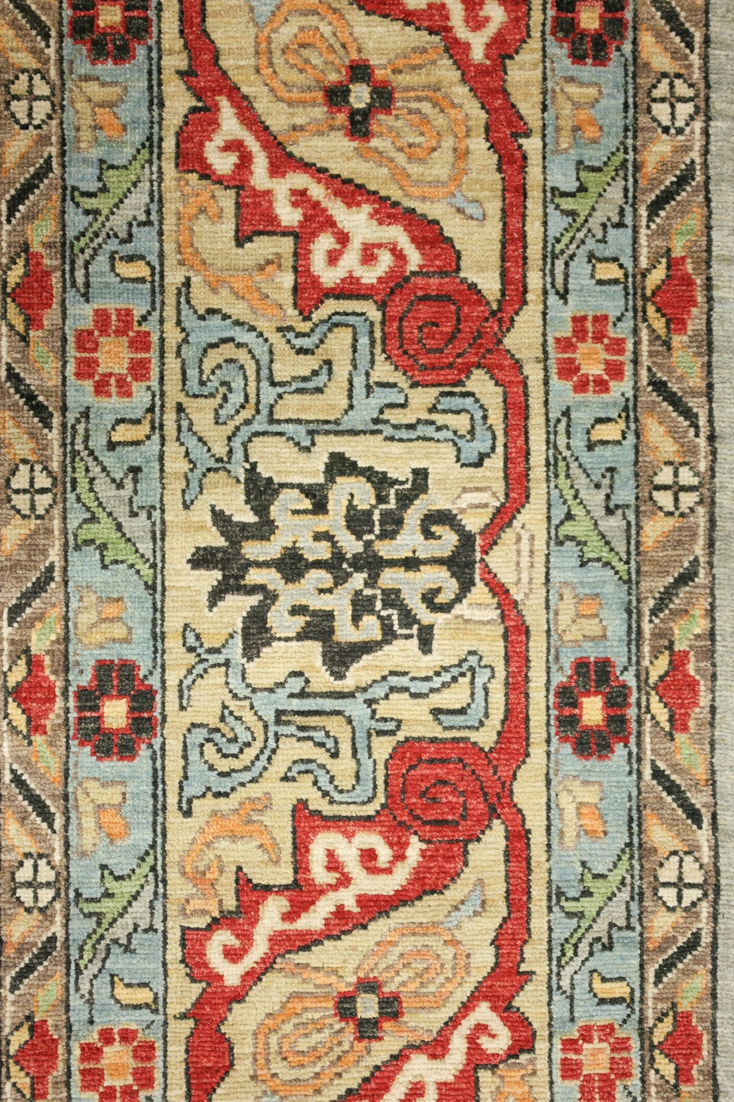 Arabesque Bijar Handwoven Tribal Rug, J74794