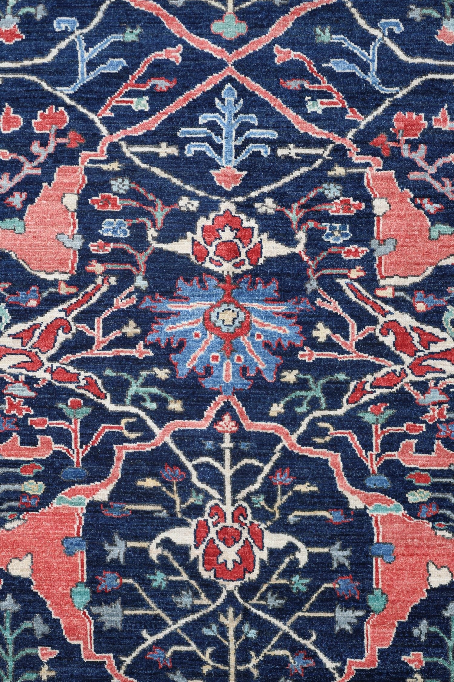 Arabesque Bijar Handwoven Tribal Rug, J74842