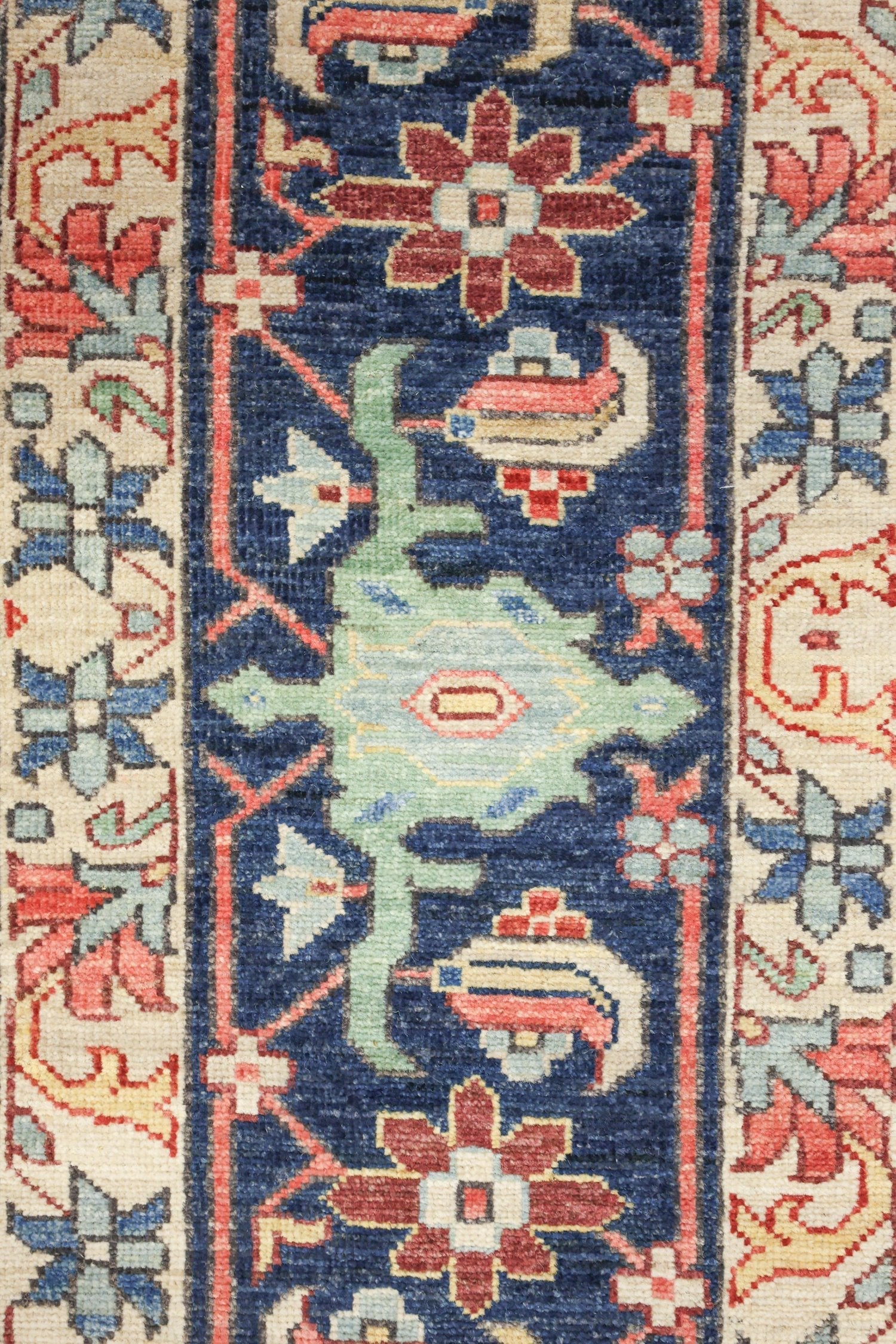 Arabesque Bijar Handwoven Tribal Rug, J74872