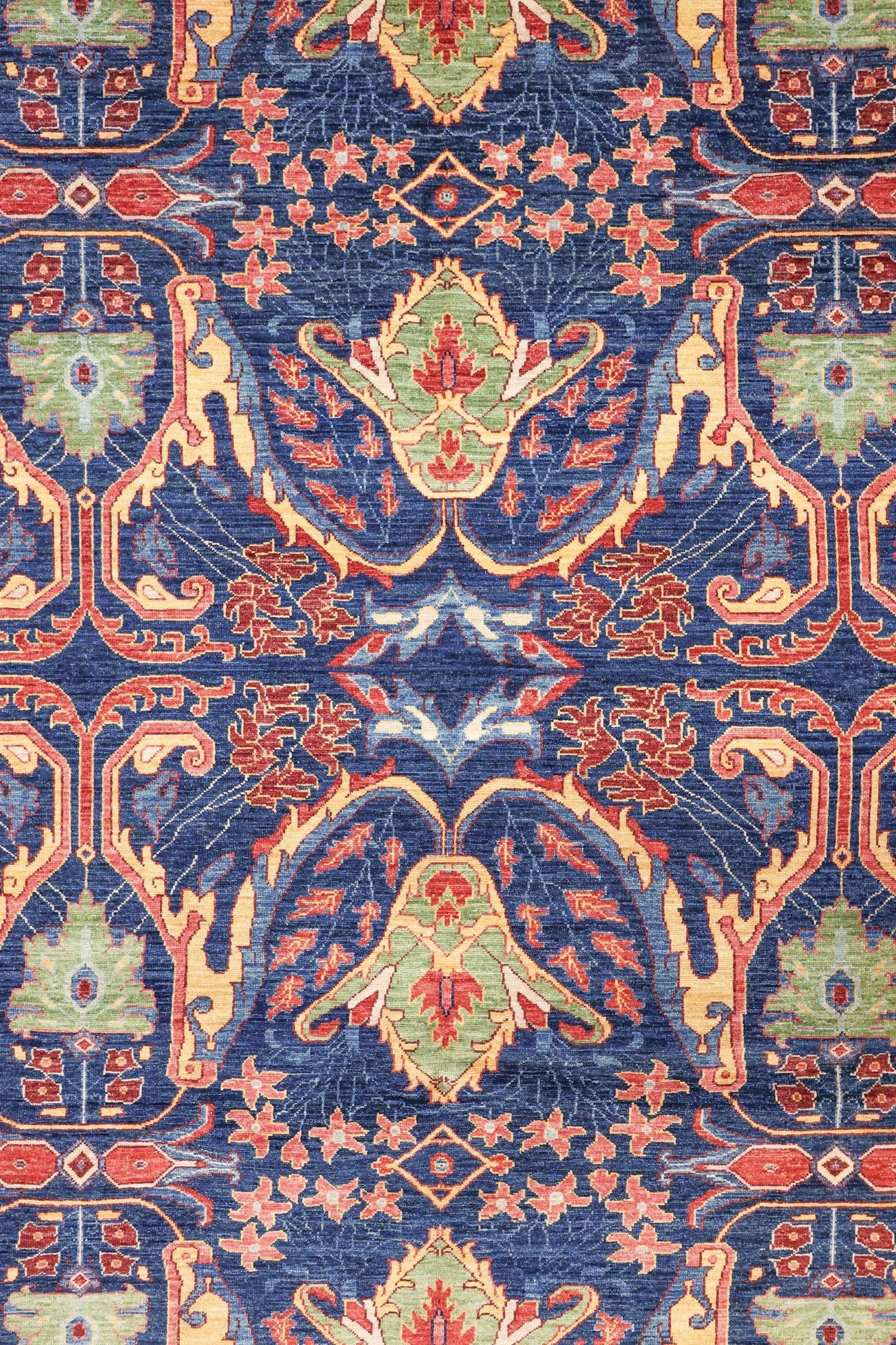 Arabesque Bijar Handwoven Tribal Rug, J74877