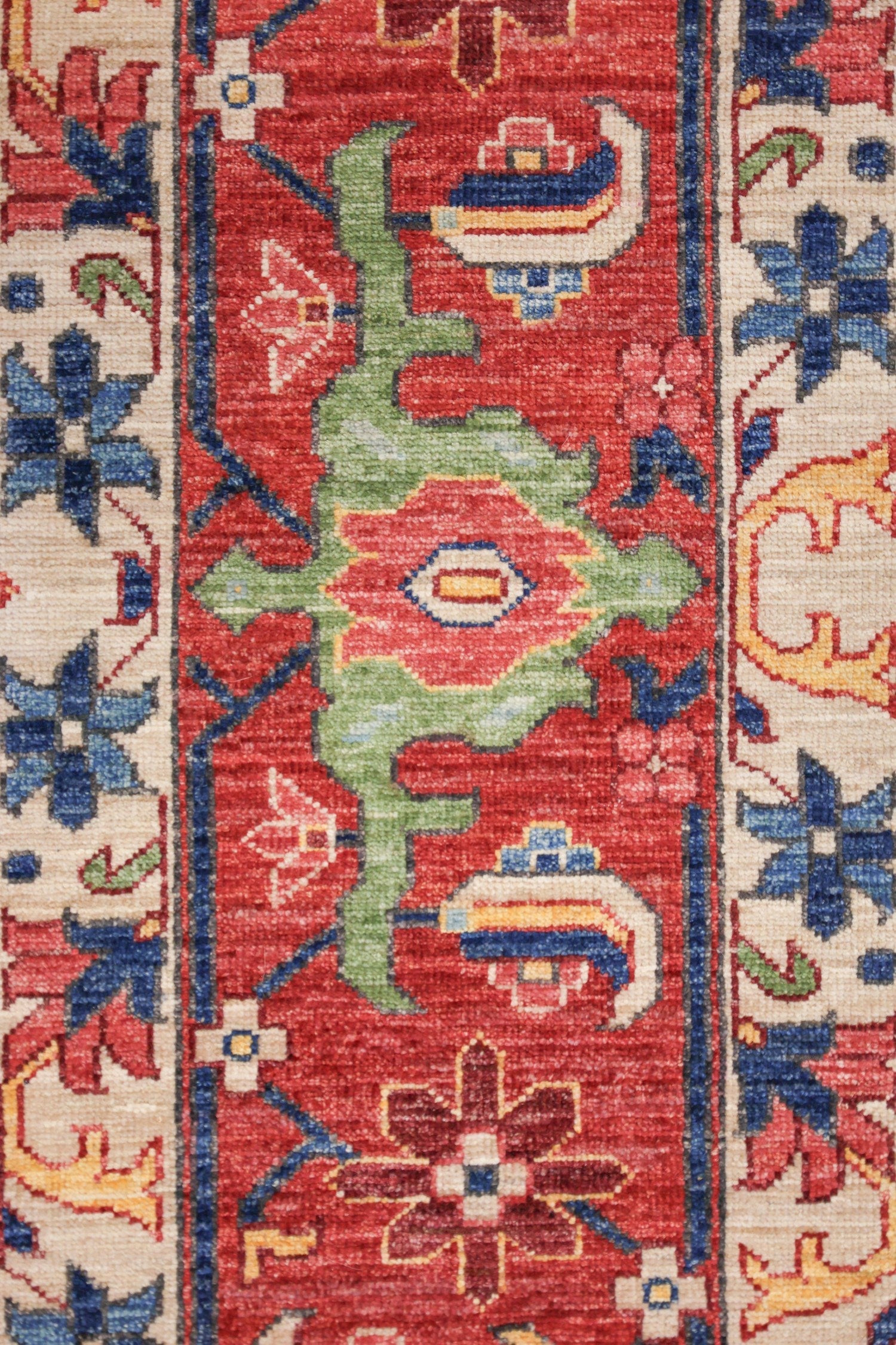 Arabesque Bijar Handwoven Tribal Rug, J74877