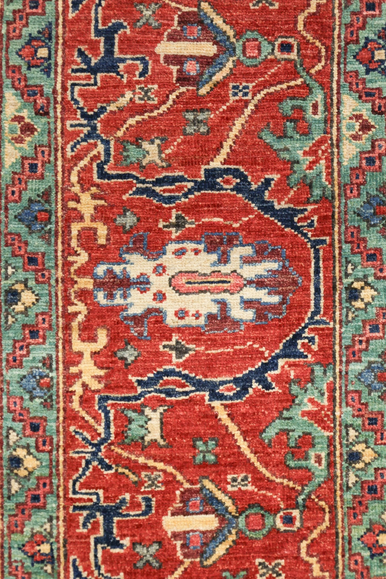 Arabesque Bijar Handwoven Tribal Rug, J74915