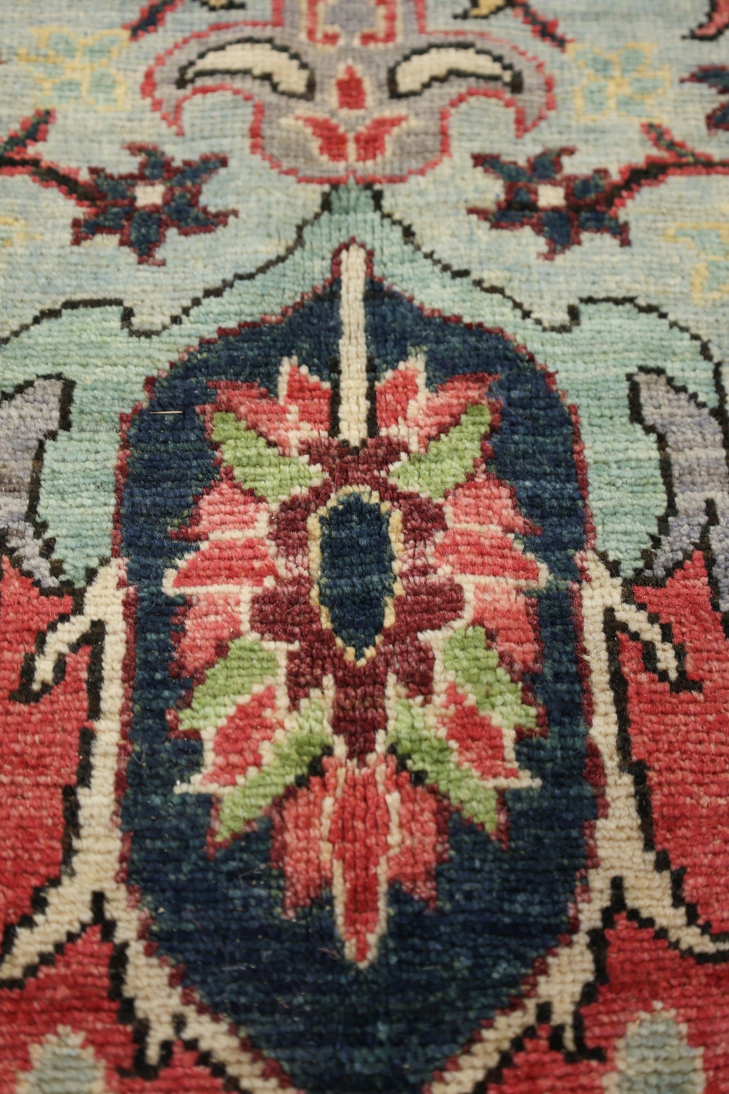 Arabesque Bijar Handwoven Tribal Rug, J74920