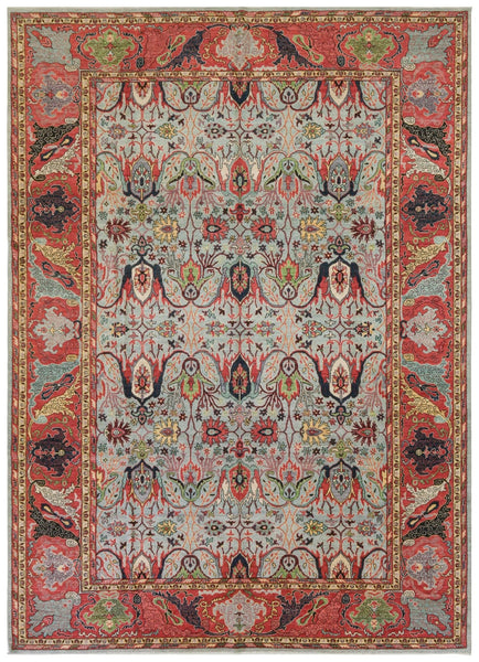 Arabesque Bijar Handwoven Tribal Rug