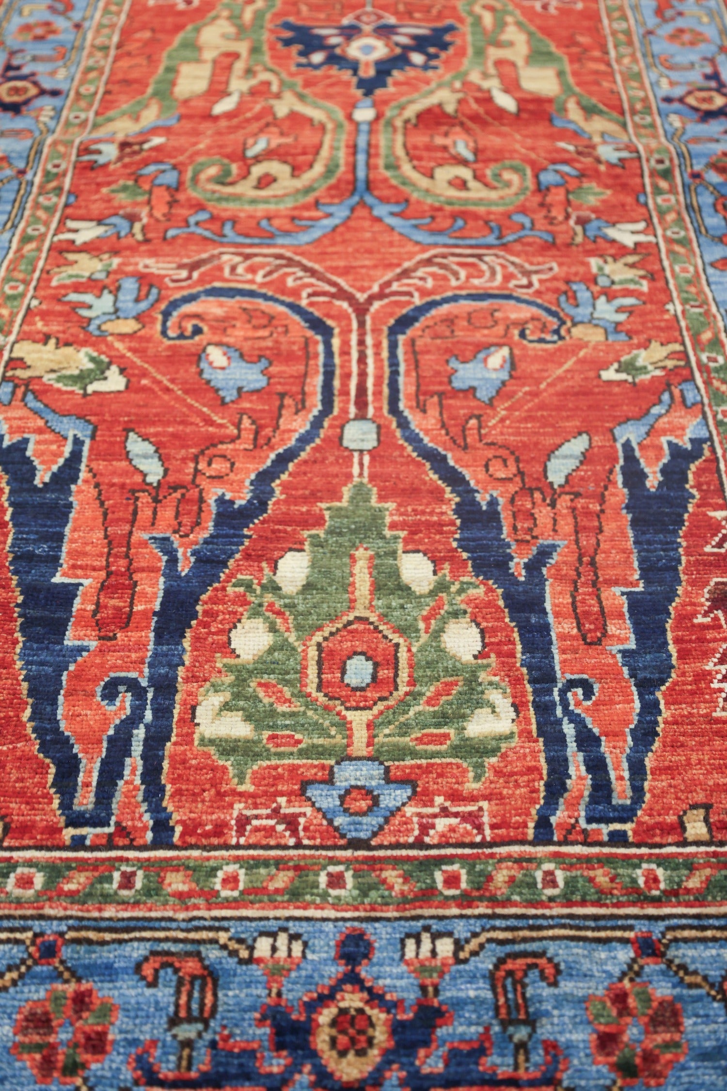 Arabesque Bijar Handwoven Tribal Rug, J75187