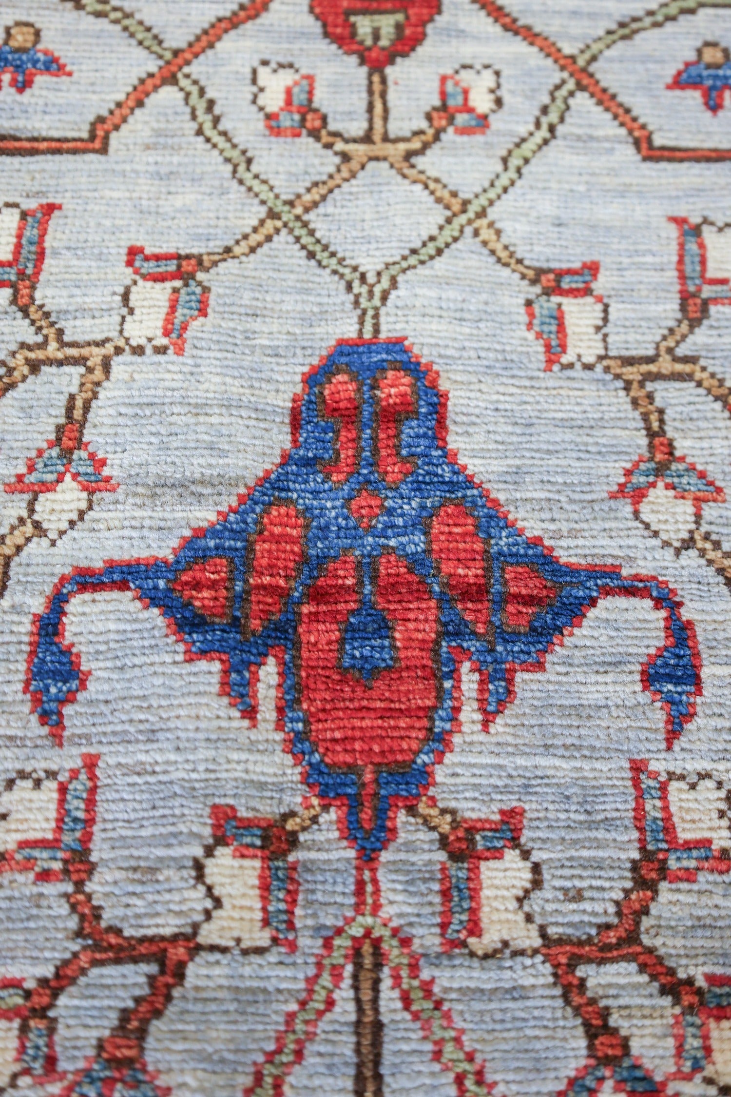 Arabesque Bijar Handwoven Tribal Rug, J75444