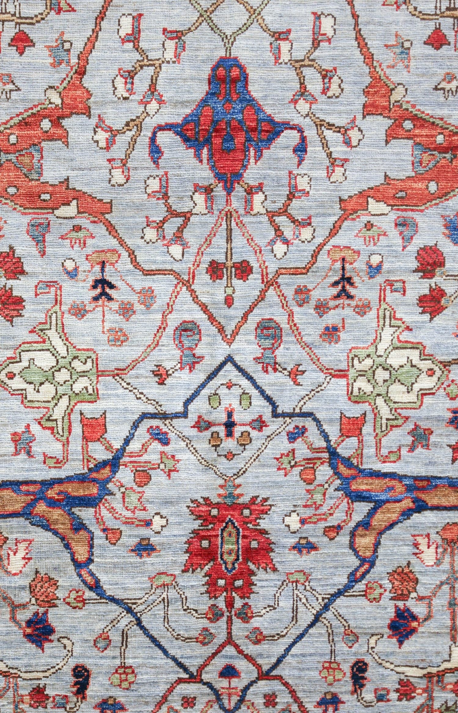 Arabesque Bijar Handwoven Tribal Rug, J75444