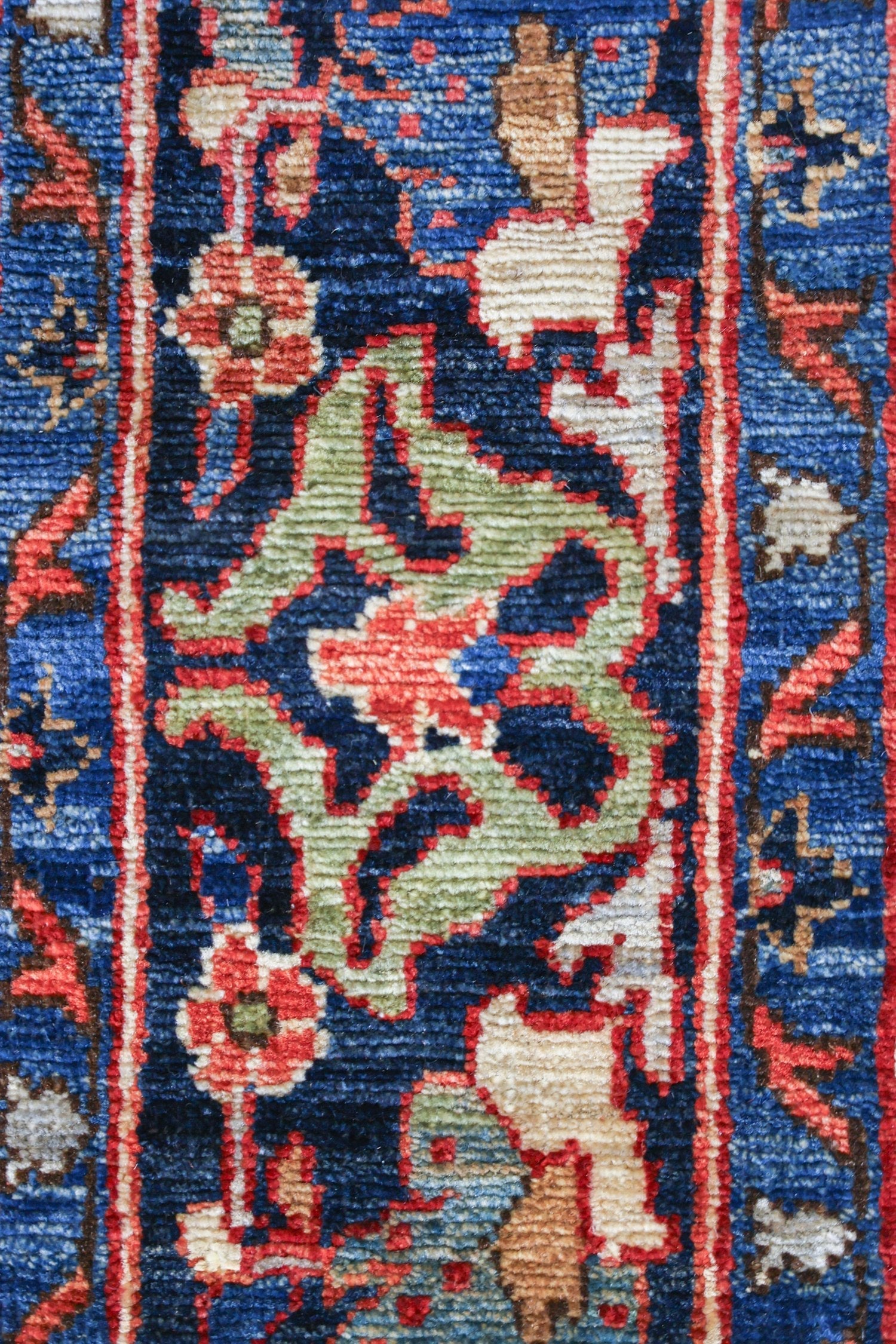 Arabesque Bijar Handwoven Tribal Rug, J75444