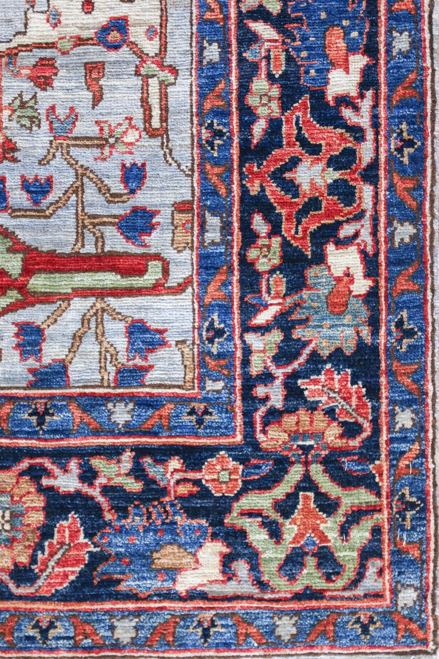 Arabesque Bijar Handwoven Tribal Rug, J75444