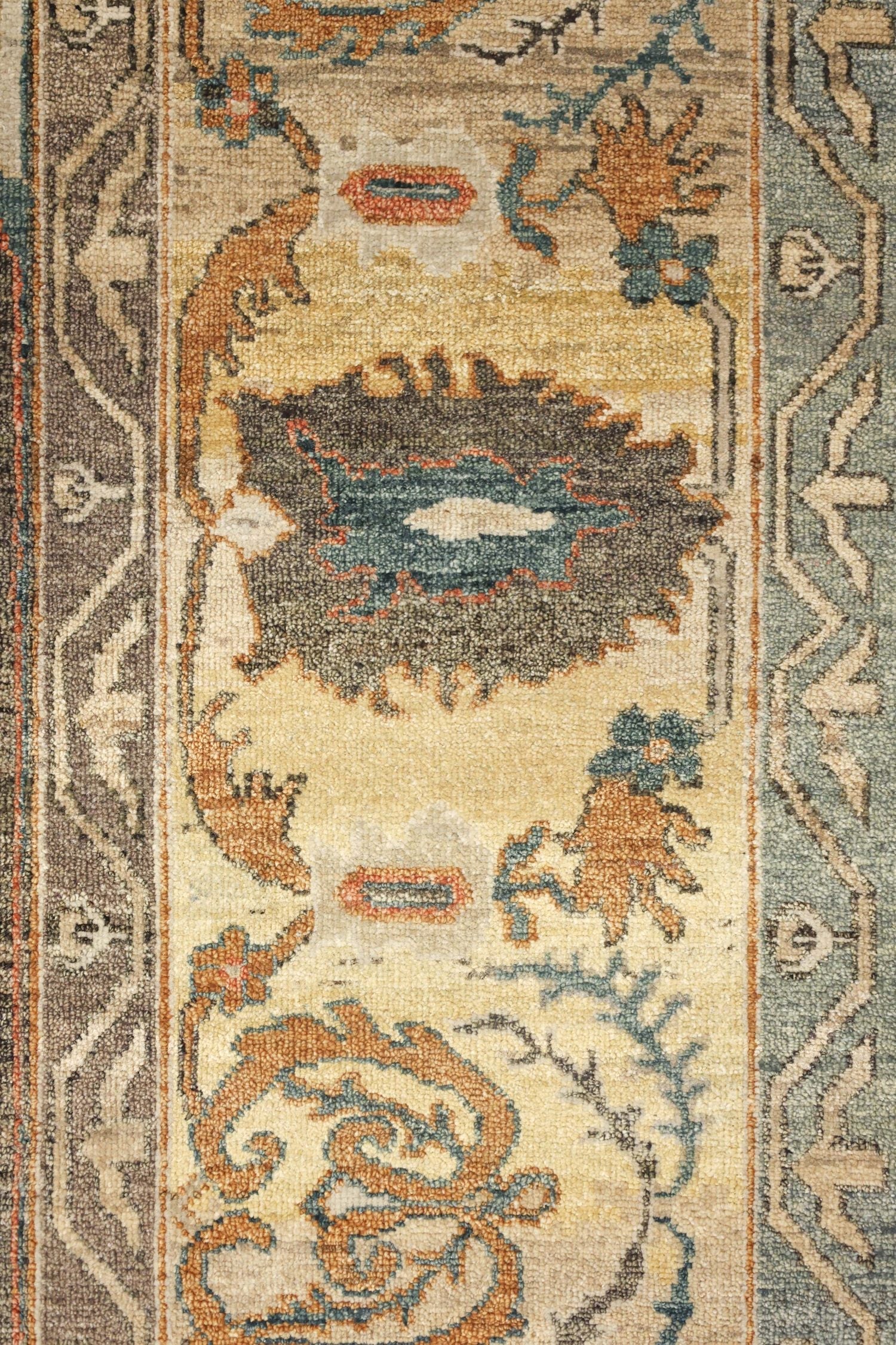 Arabesque Bijar Handwoven Tribal Rug, J77083