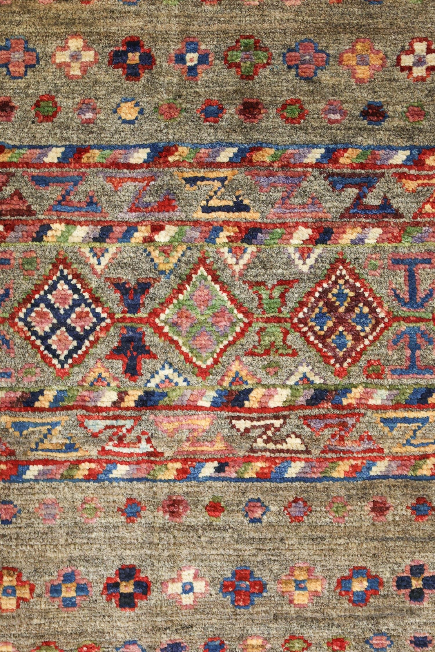 Azeri Handwoven Tribal Rug, J76925