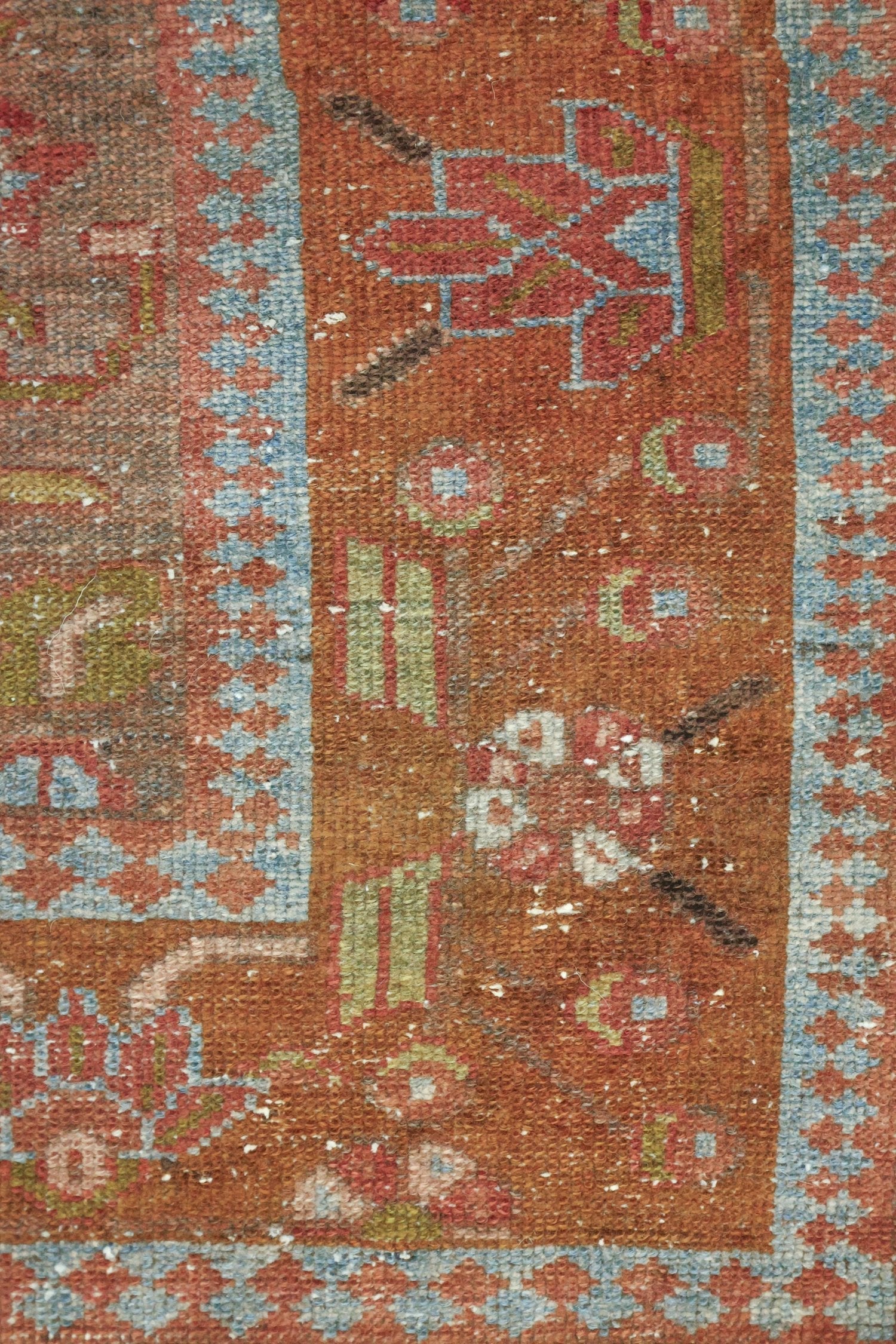 Vintage Bakhtiari Handwoven Tribal Rug, J69230