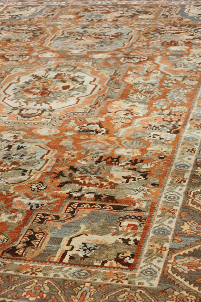 Vintage Bakhtiari Handwoven Tribal Rug, J72716