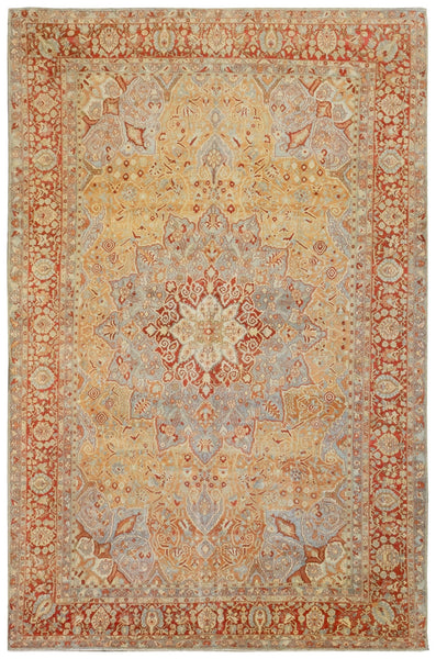 Vintage Bakhtiari Handwoven Tribal Rug