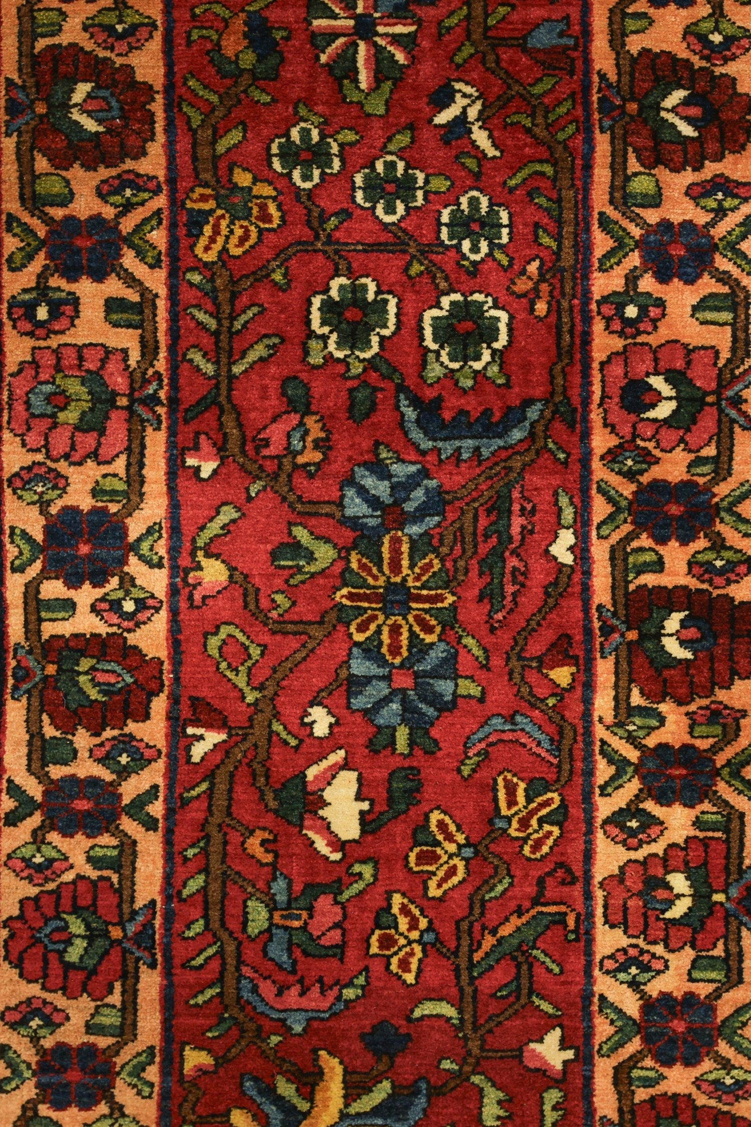 Antique Bakhtiari Handwoven Tribal Rug, J76246