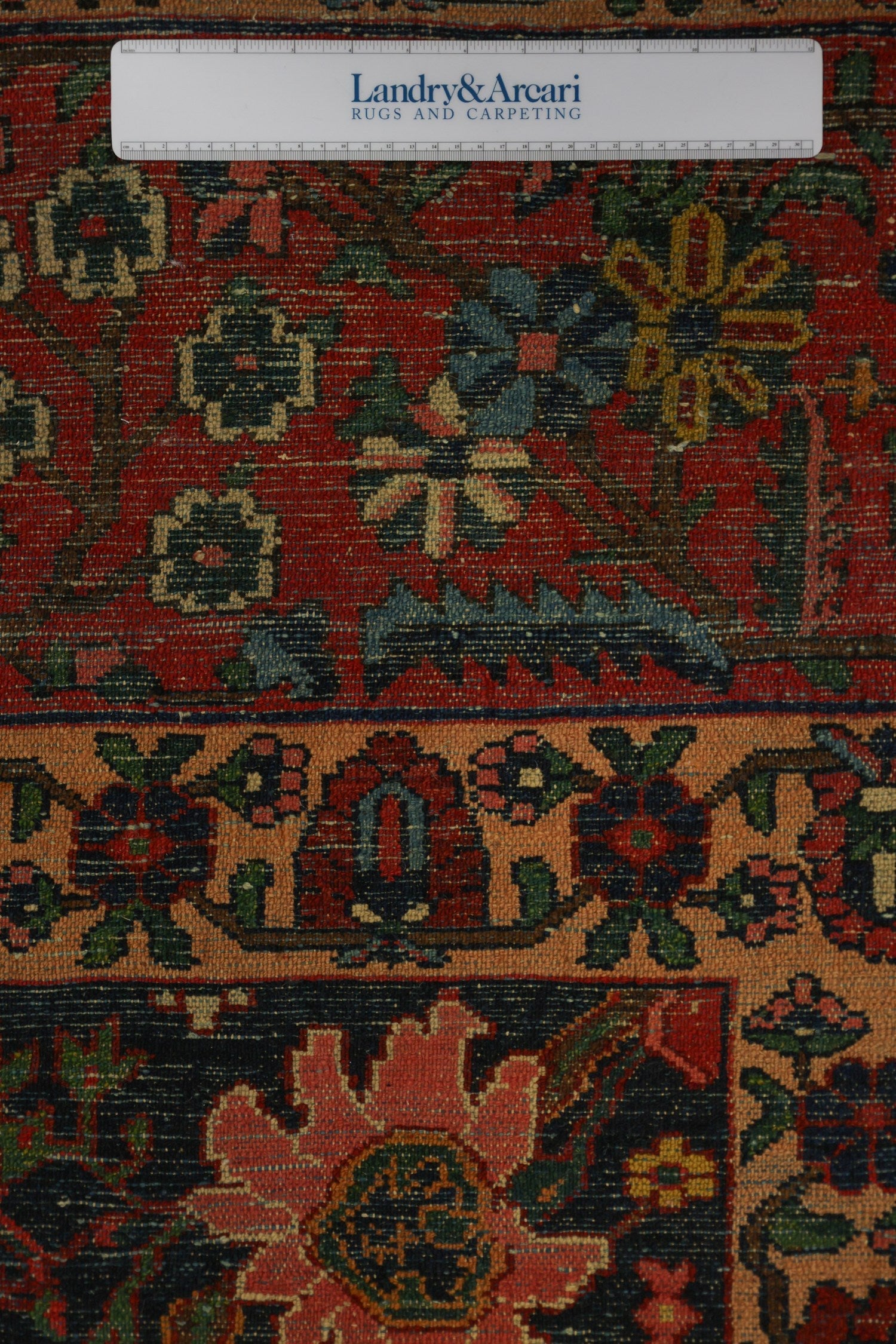 Antique Bakhtiari Handwoven Tribal Rug, J76246