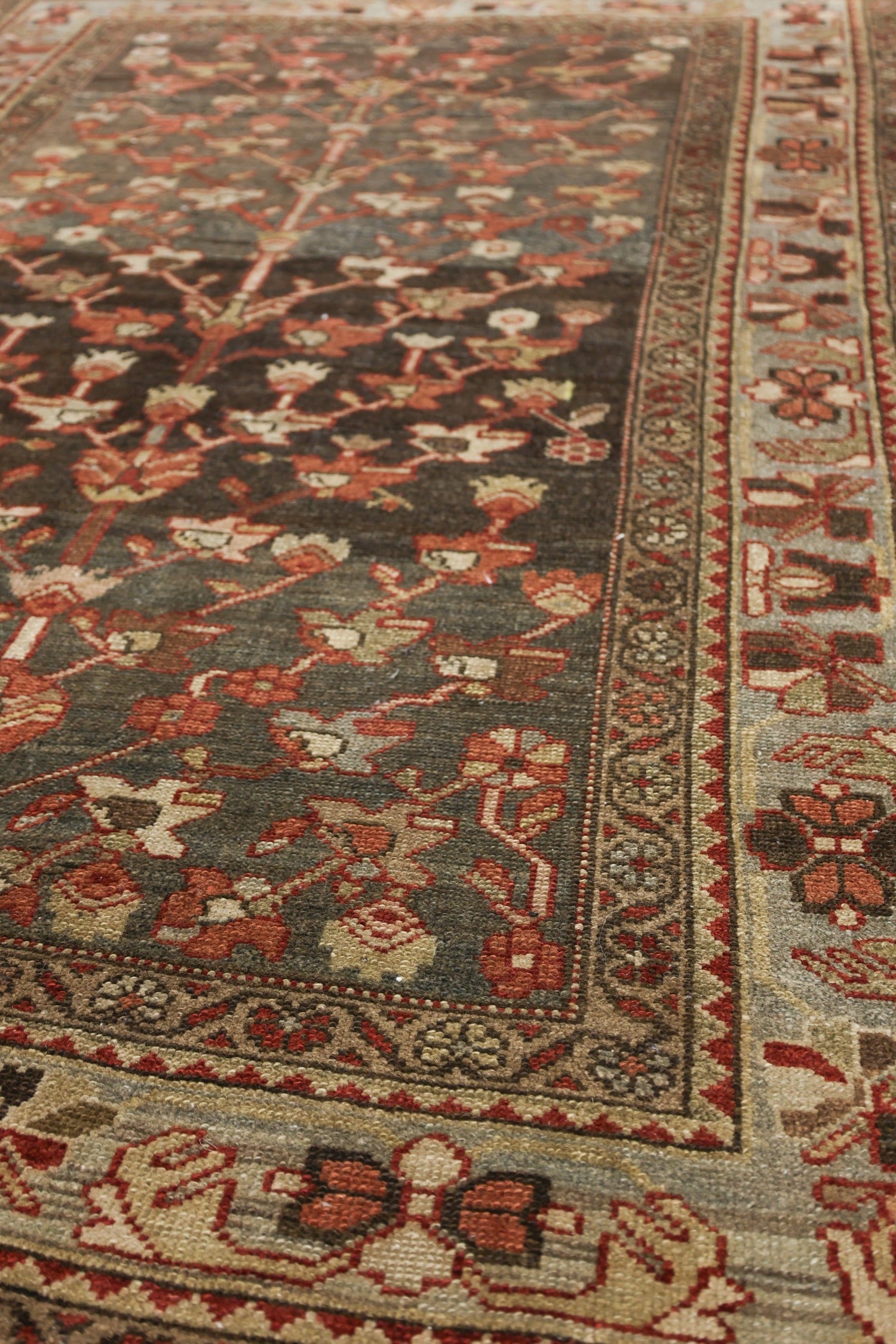 Vintage Bakhtiari Handwoven Tribal Rug, J76703