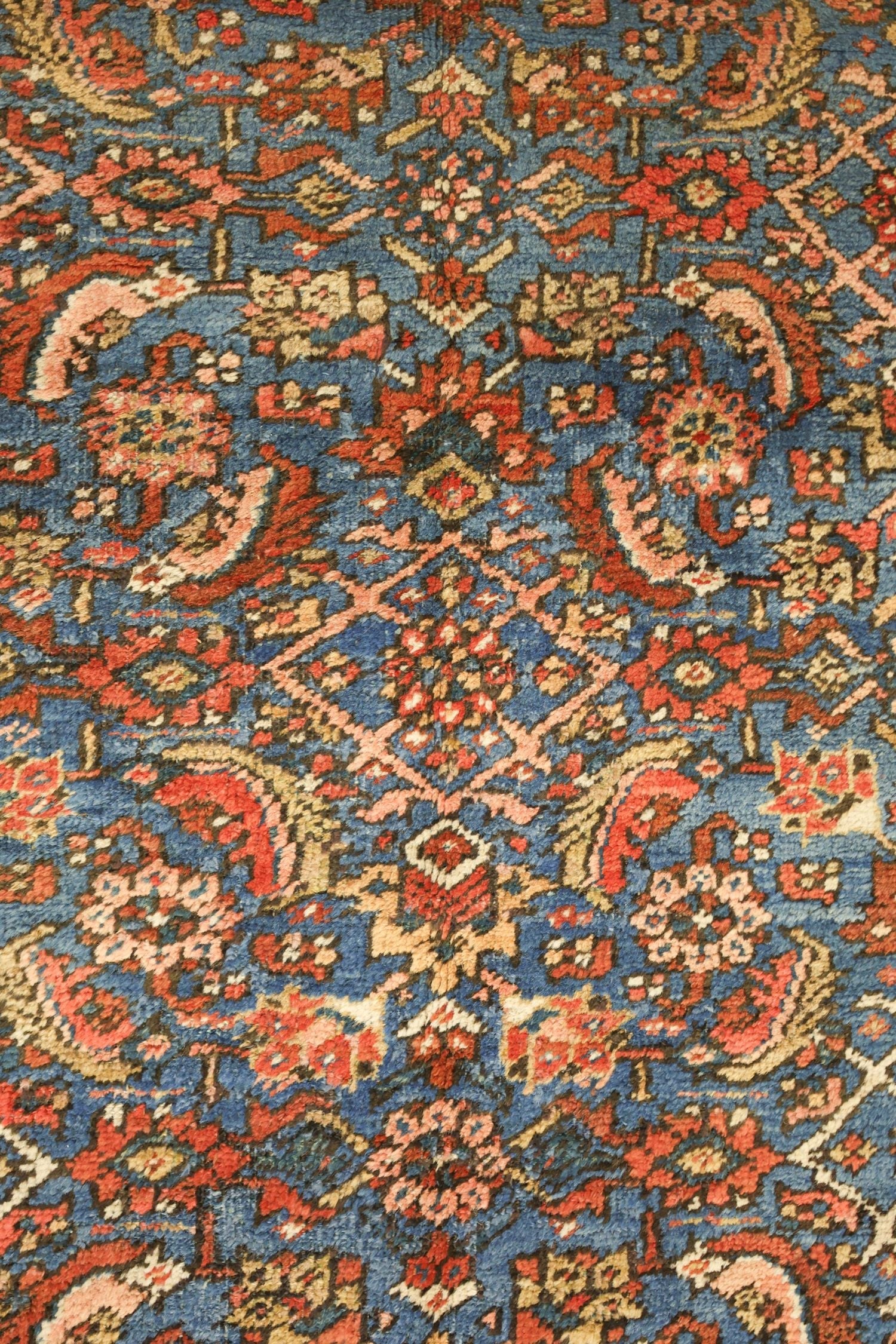 Antique Bakshaish Handwoven Tribal Rug, J76794