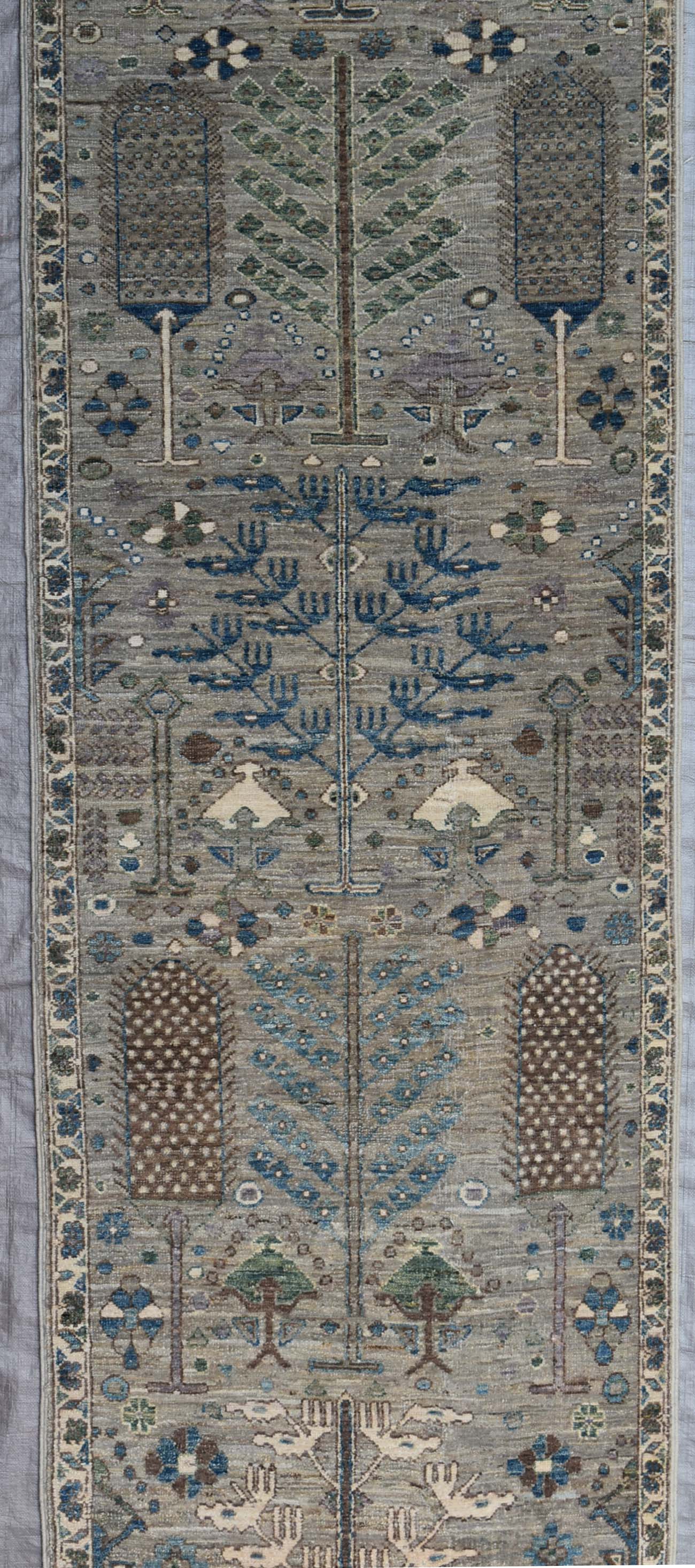 Bakshaish Willow Handwoven Tribal Rug, J73902