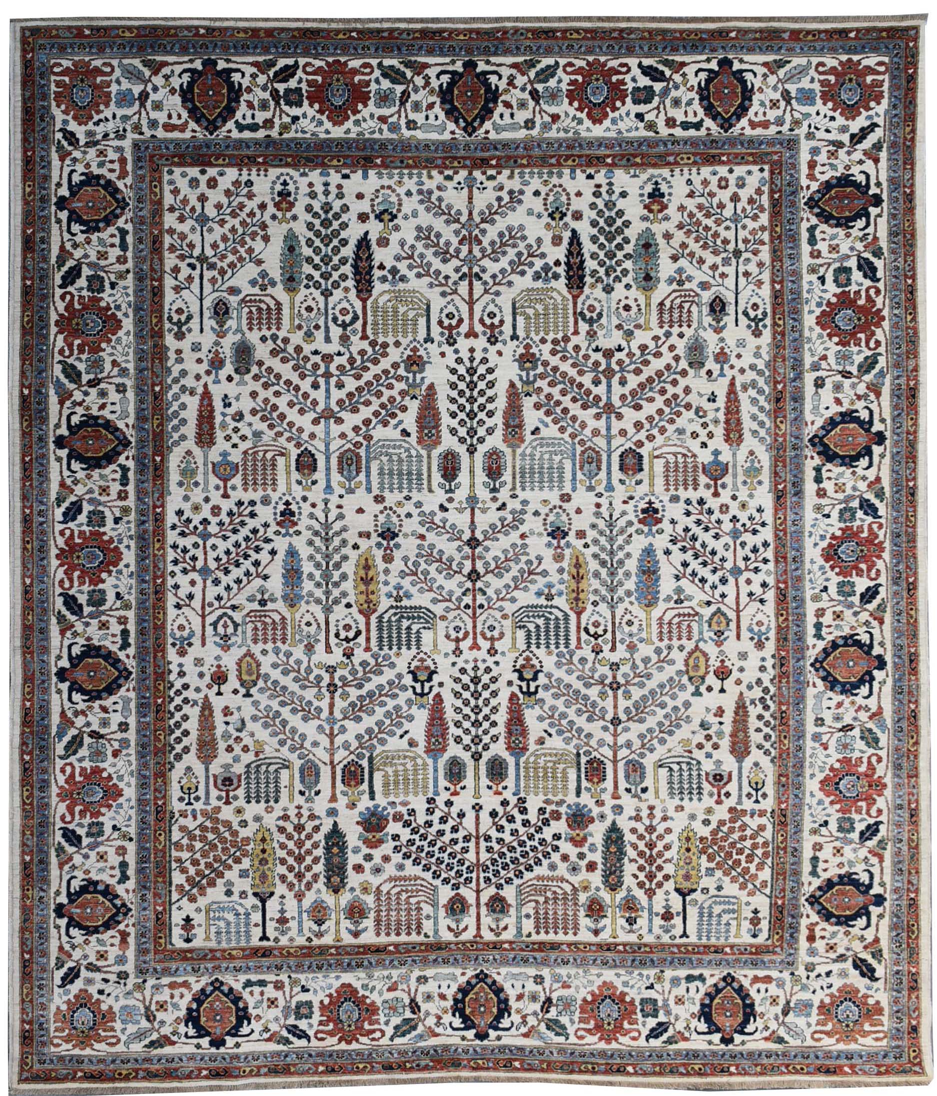 Bakshaish Willow Handwoven Tribal Rug