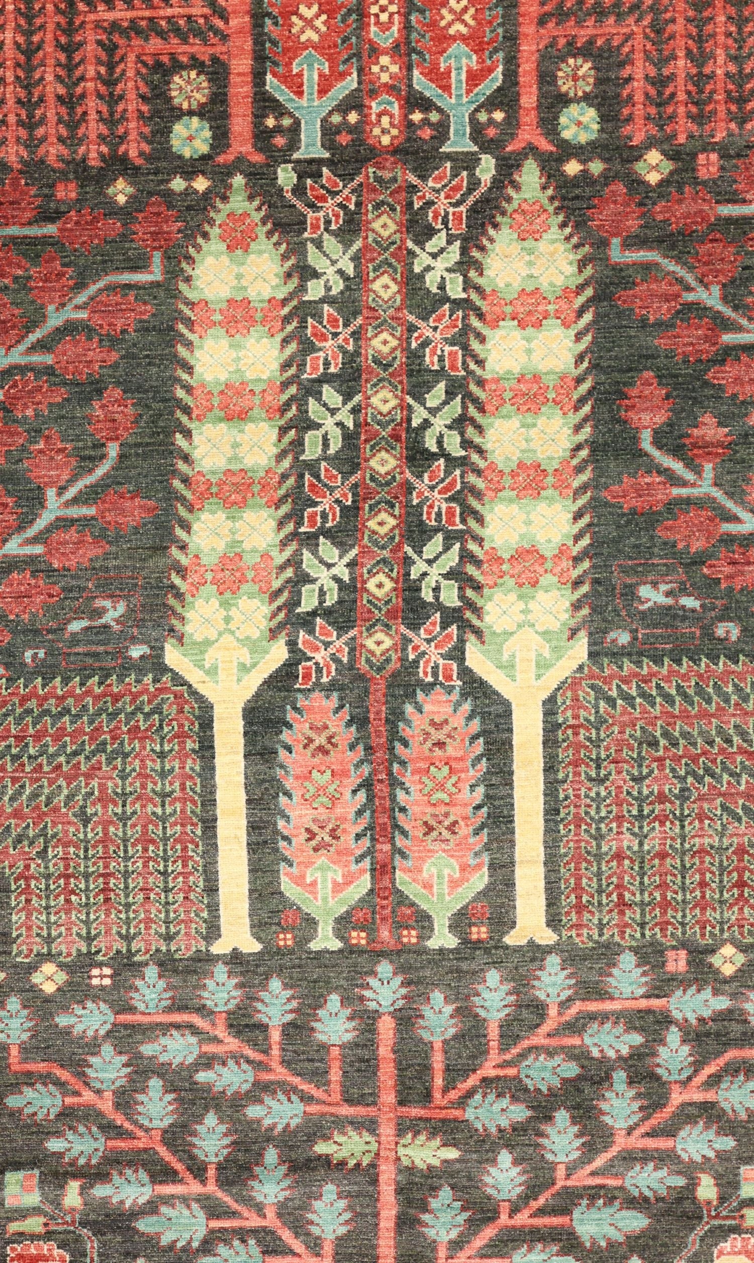 Bakshaish Willow Handwoven Tribal Rug, J74777