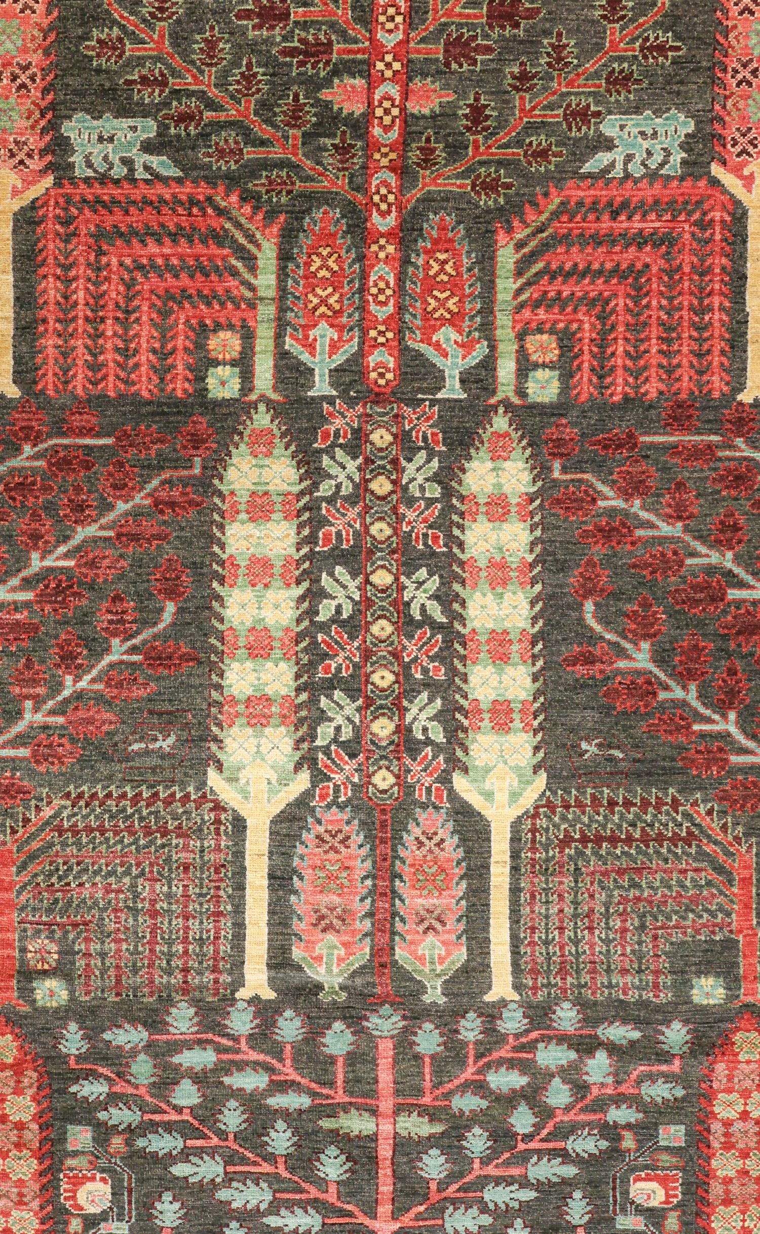 Bakshaish Willow Handwoven Tribal Rug, J74906