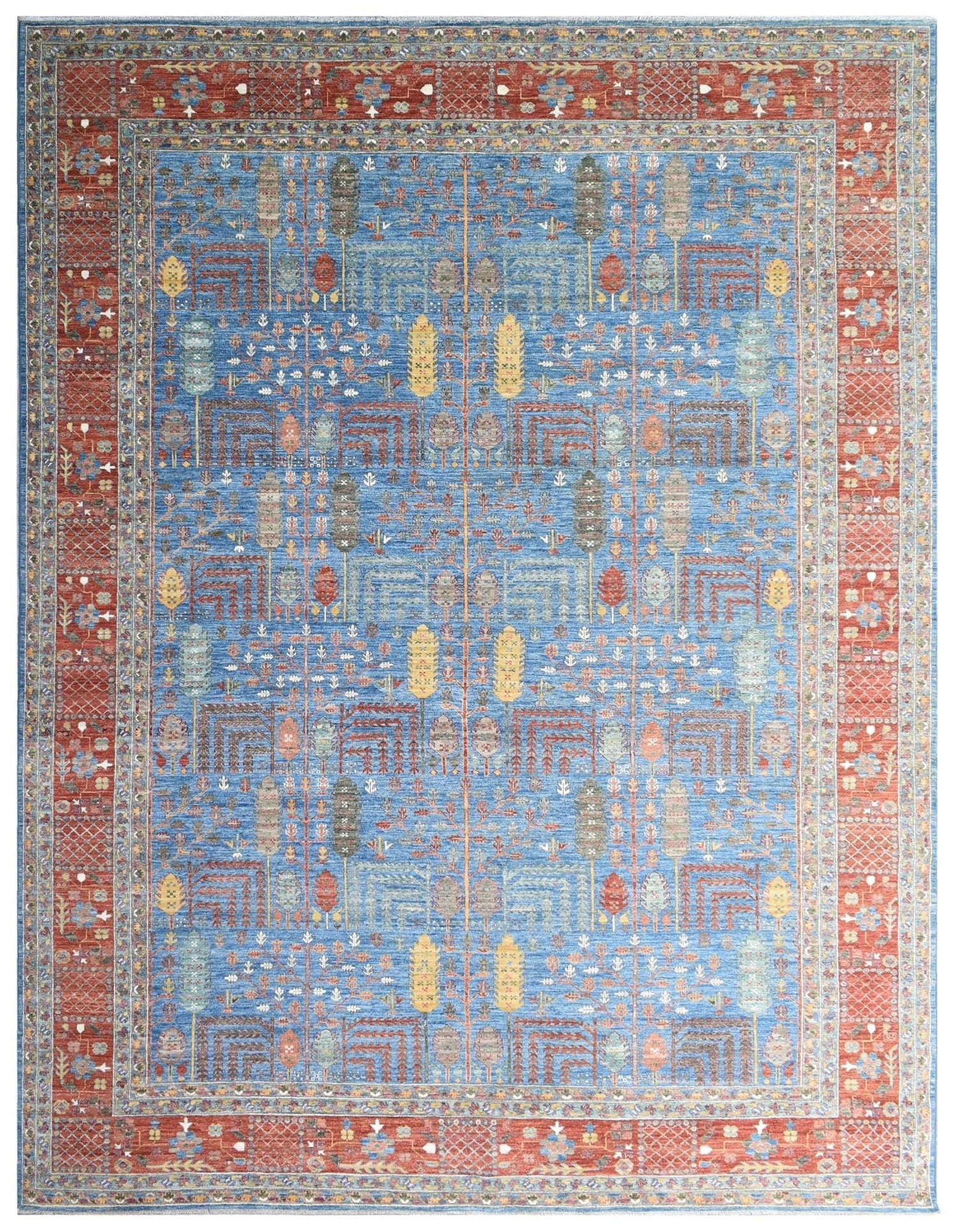 Bakshaish Willow Handwoven Tribal Rug