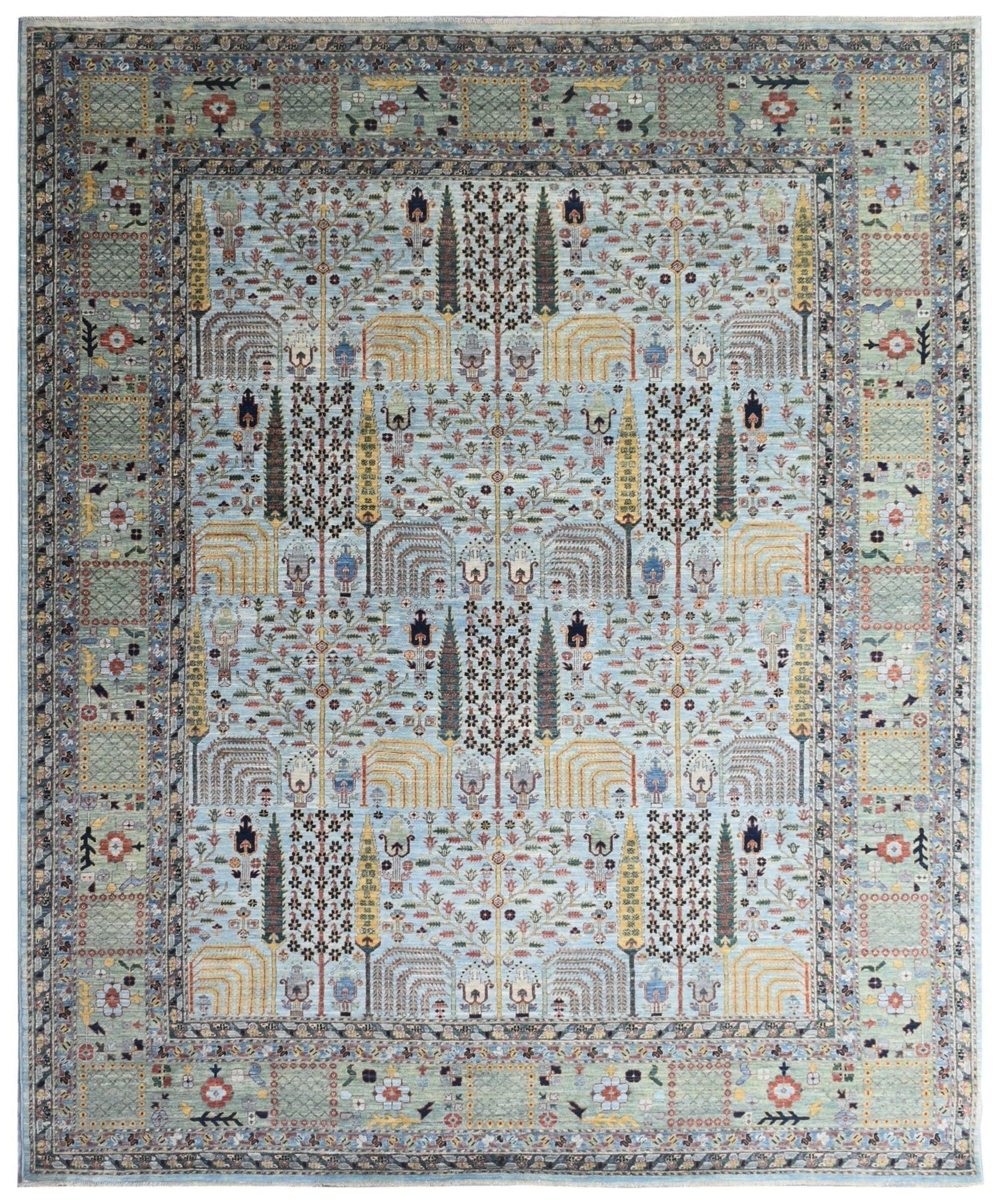 Bakshaish Willow Handwoven Tribal Rug