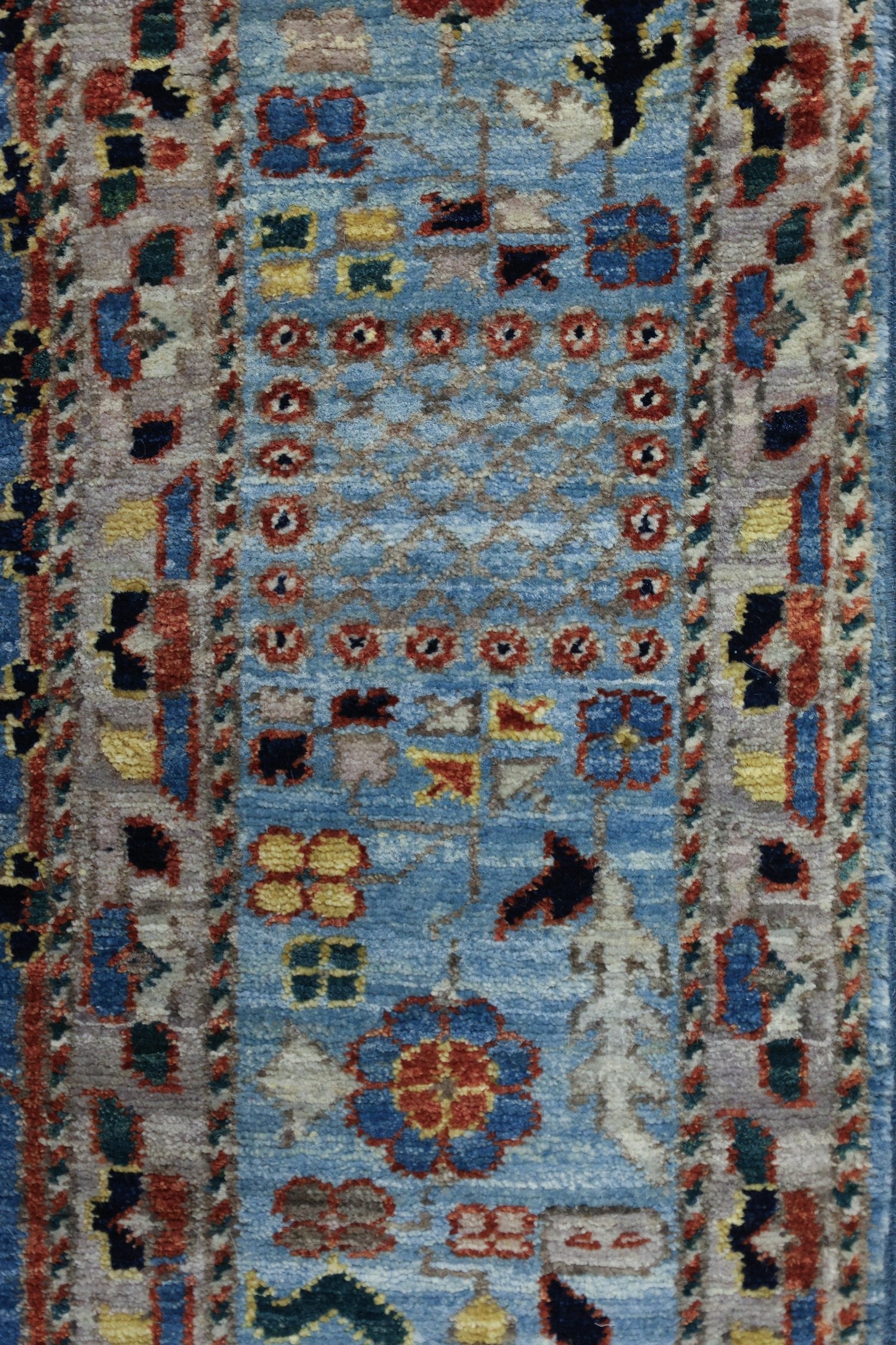 Bakshaish Willow Handwoven Tribal Rug, J76833