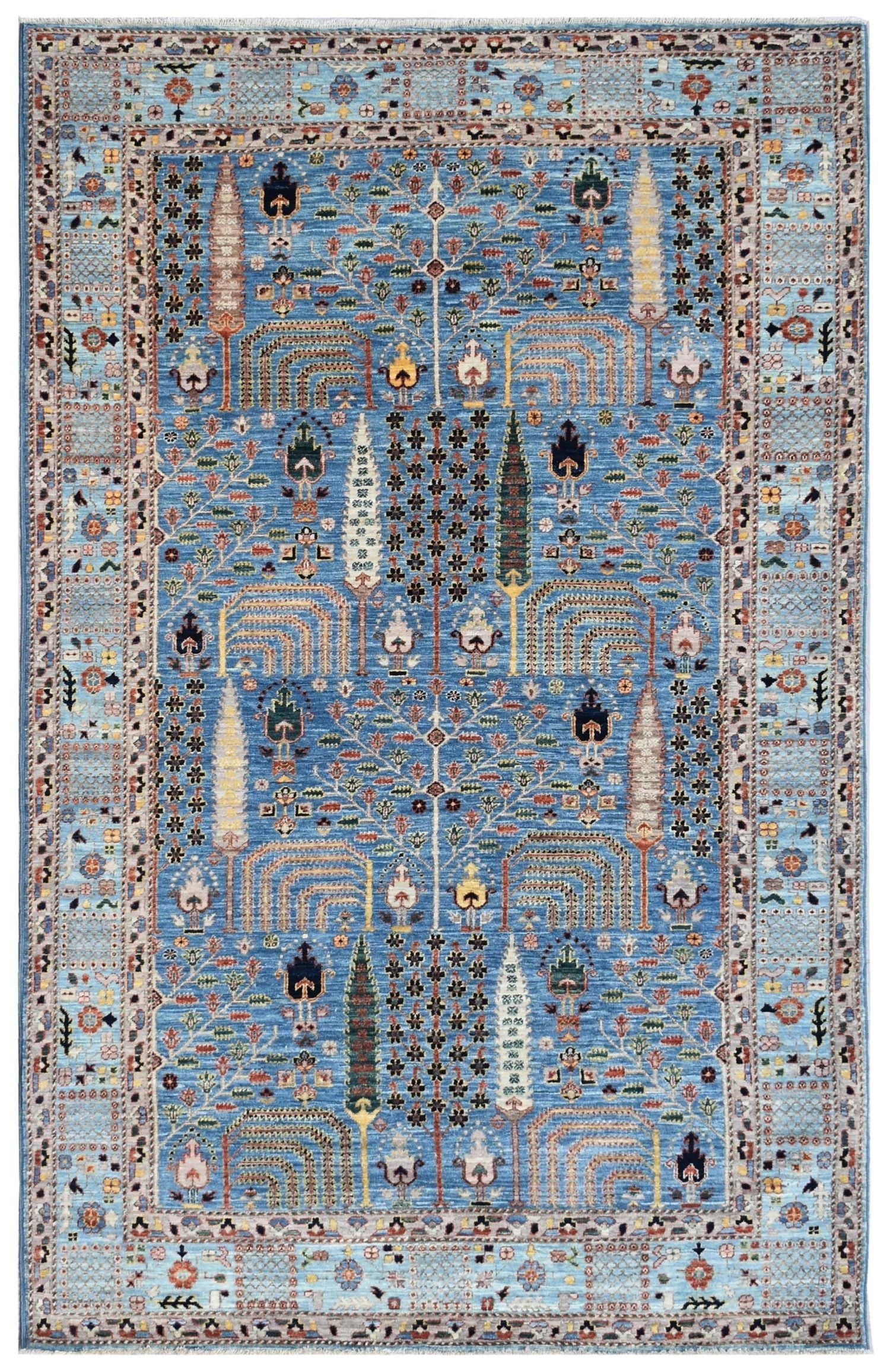 Bakshaish Willow Handwoven Tribal Rug