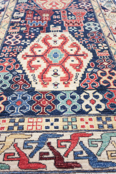 Baku Handwoven Tribal Rug, J74706