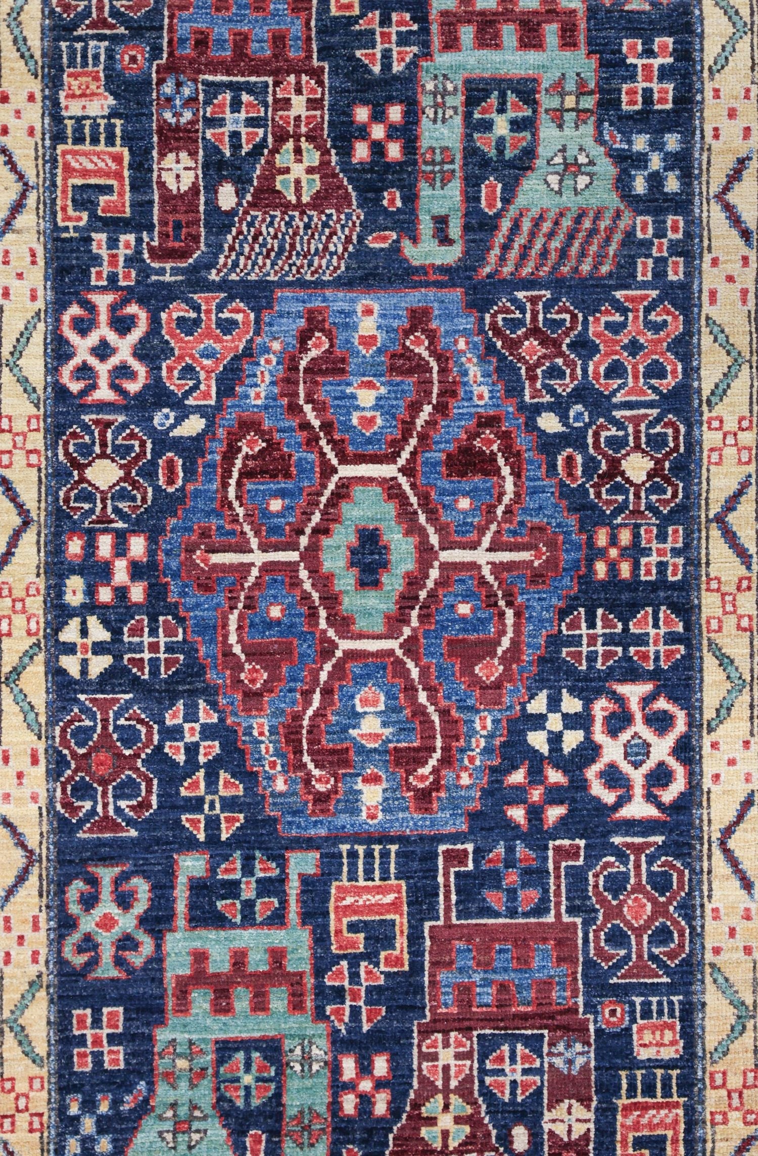 Baku Handwoven Tribal Rug, J74706