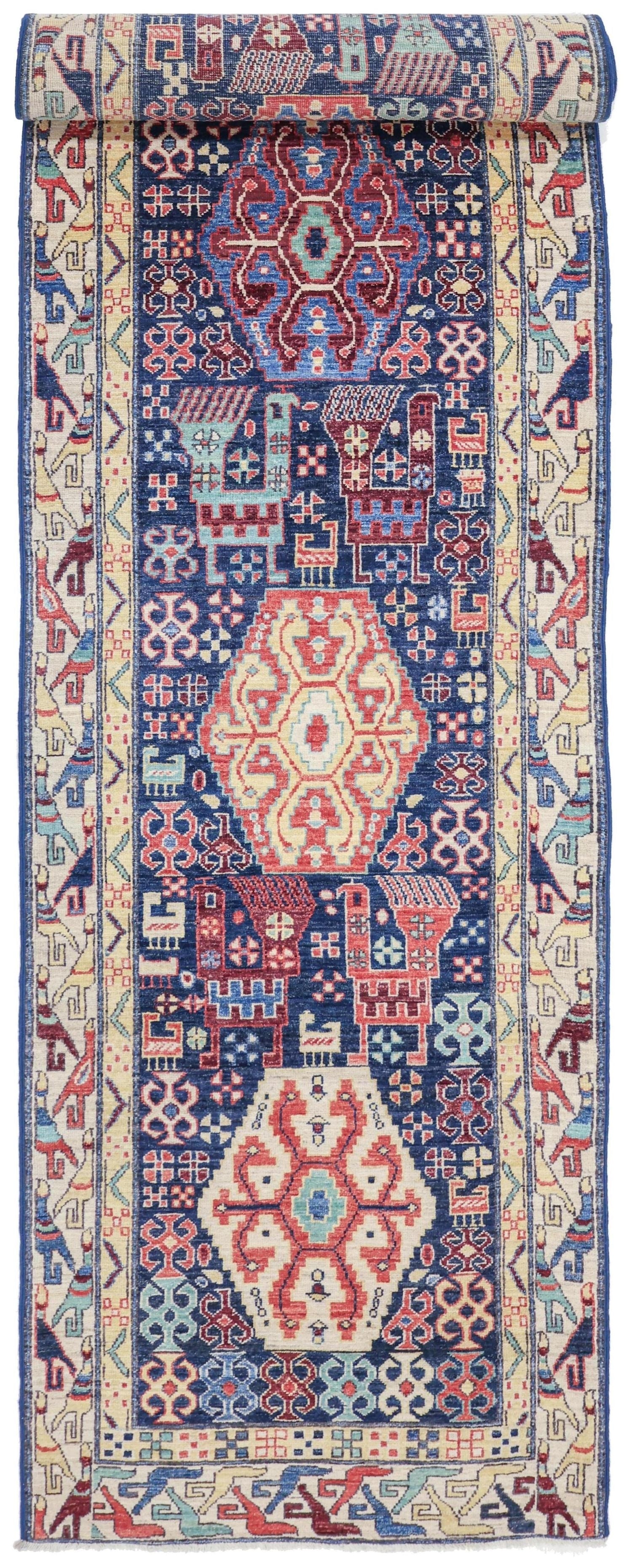 Baku Handwoven Tribal Rug