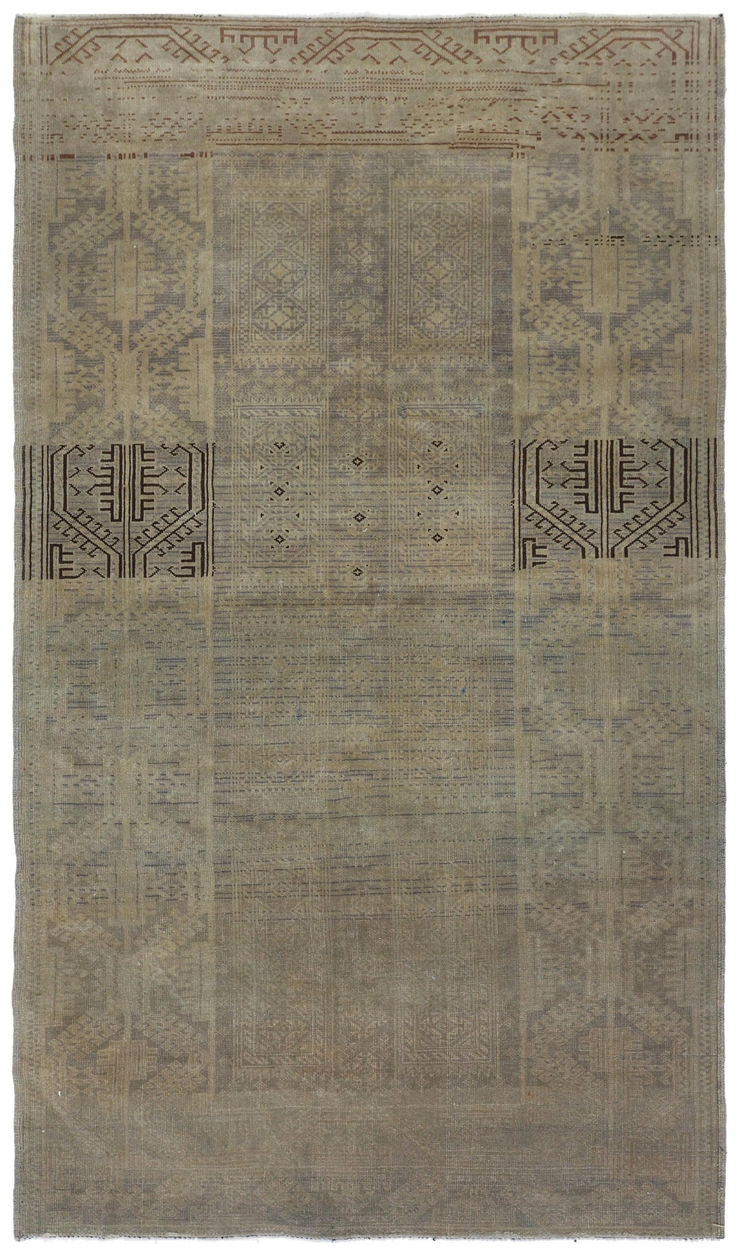 Vintage Baluchi Handwoven Tribal Rug